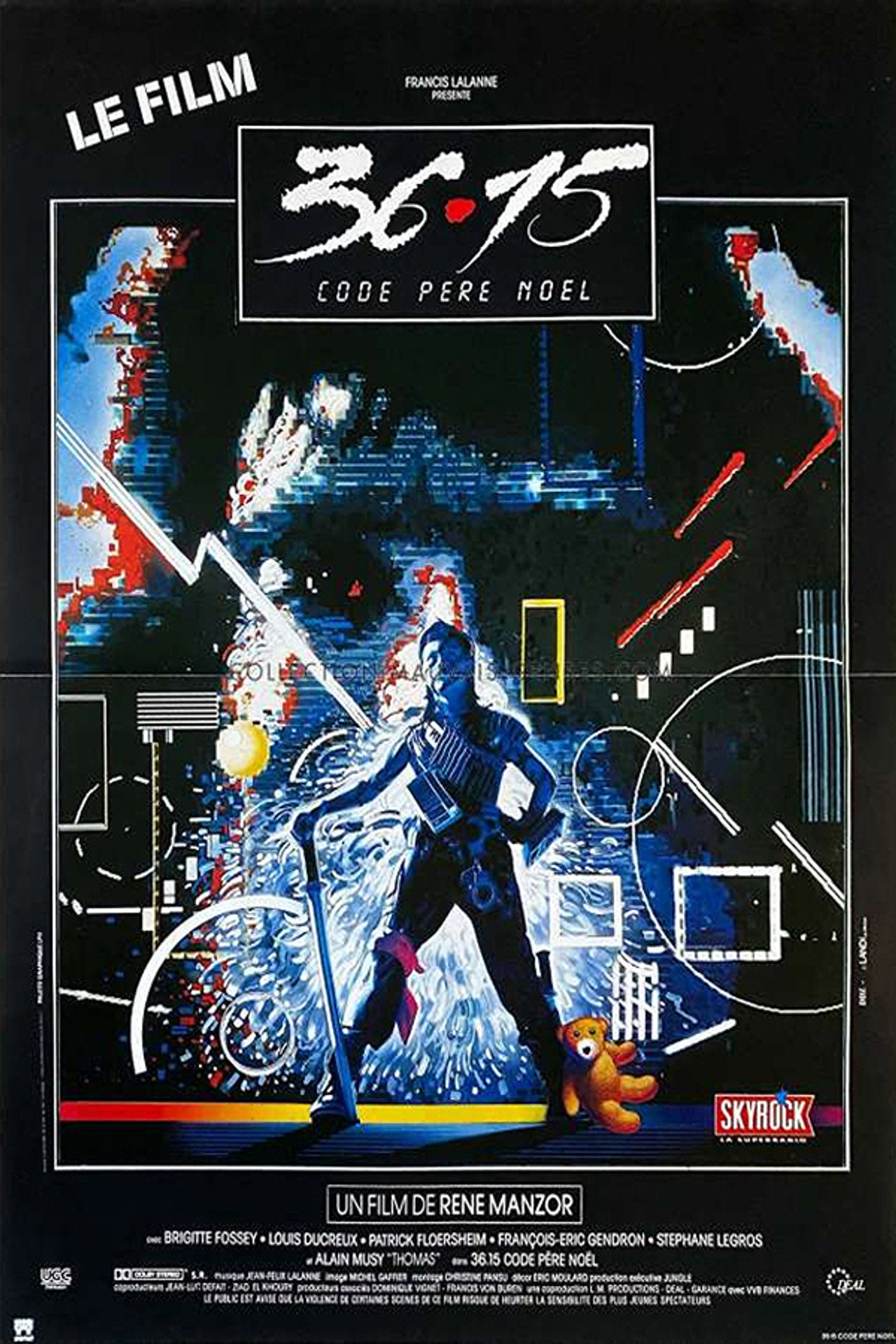 36.15 code Père Noël filmaffisch