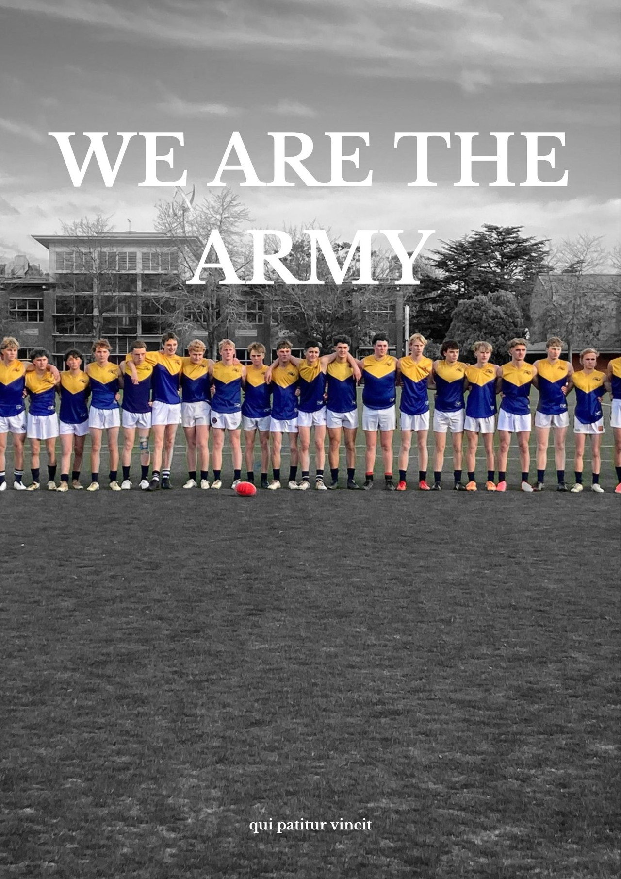 We Are The Army filmaffisch
