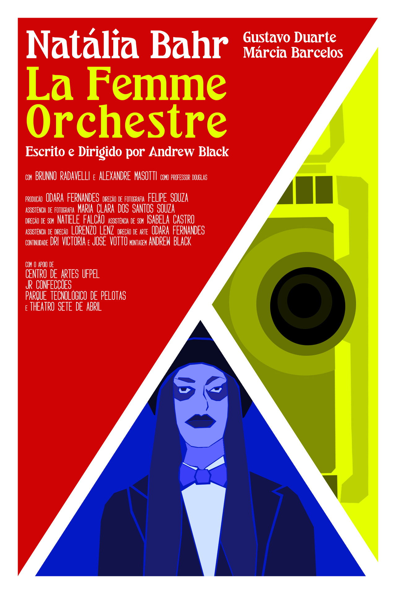 La Femme Orchestre filmaffisch