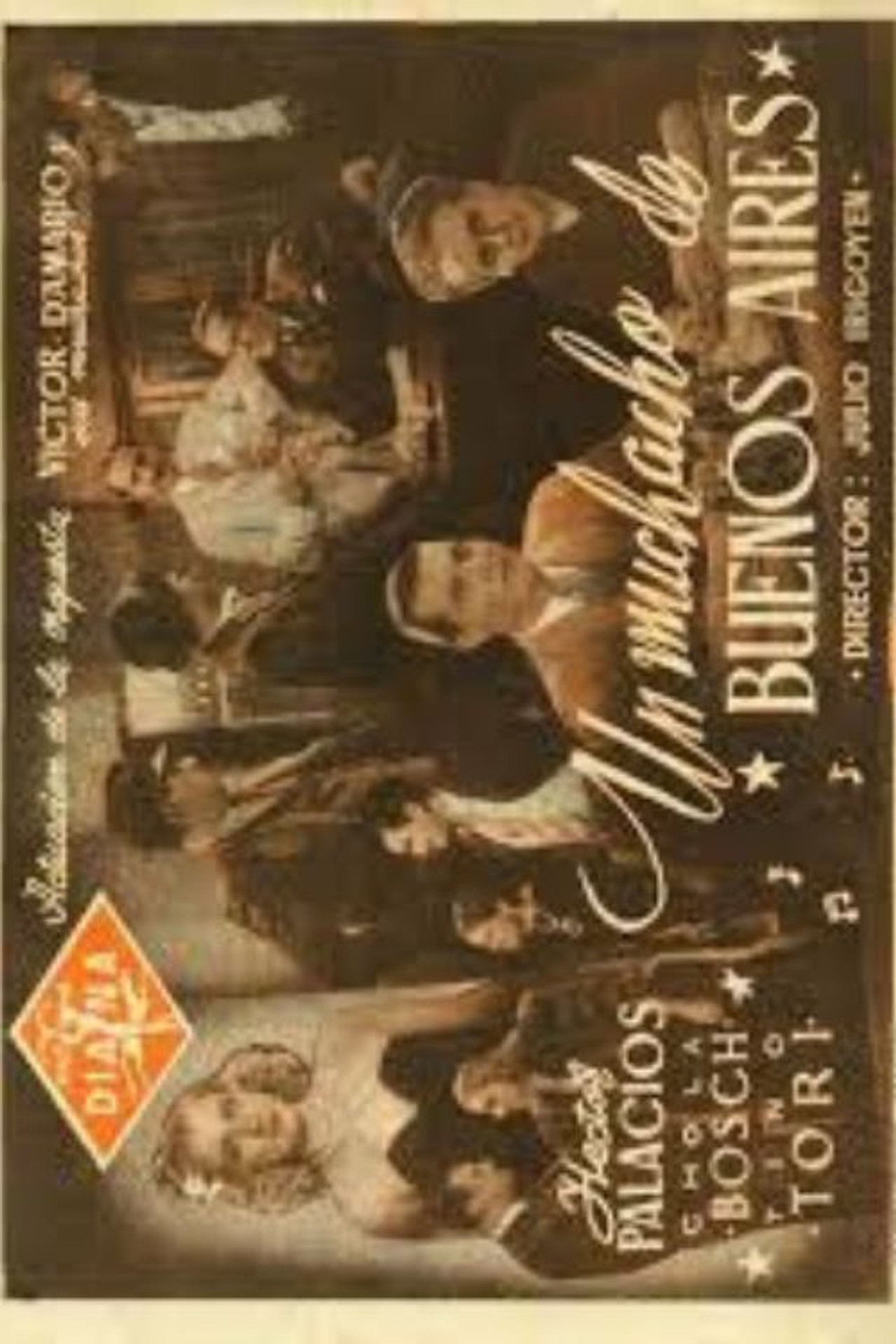 Un muchacho de Buenos Aires Backdrop