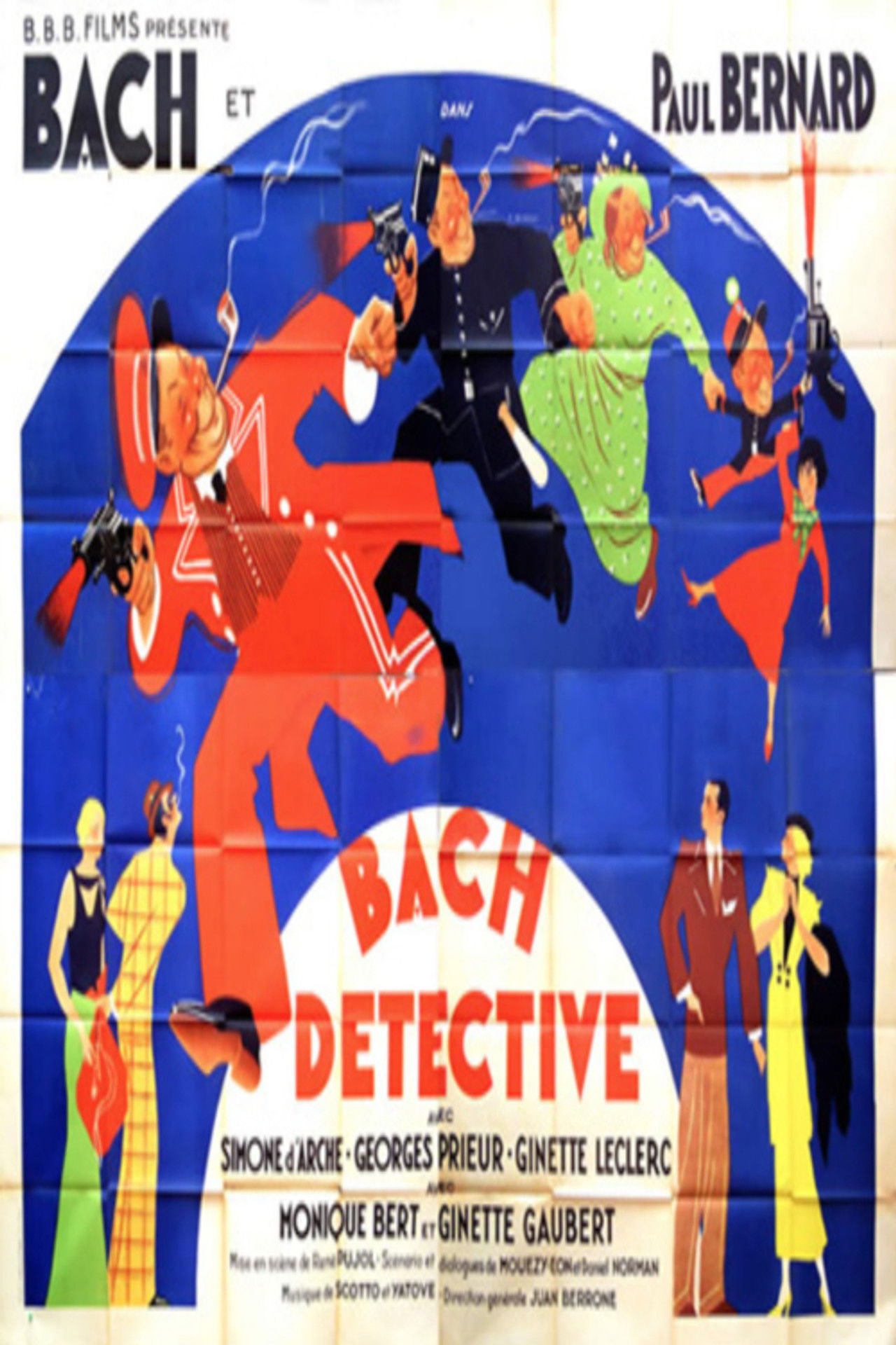 Bach the Detective Backdrop