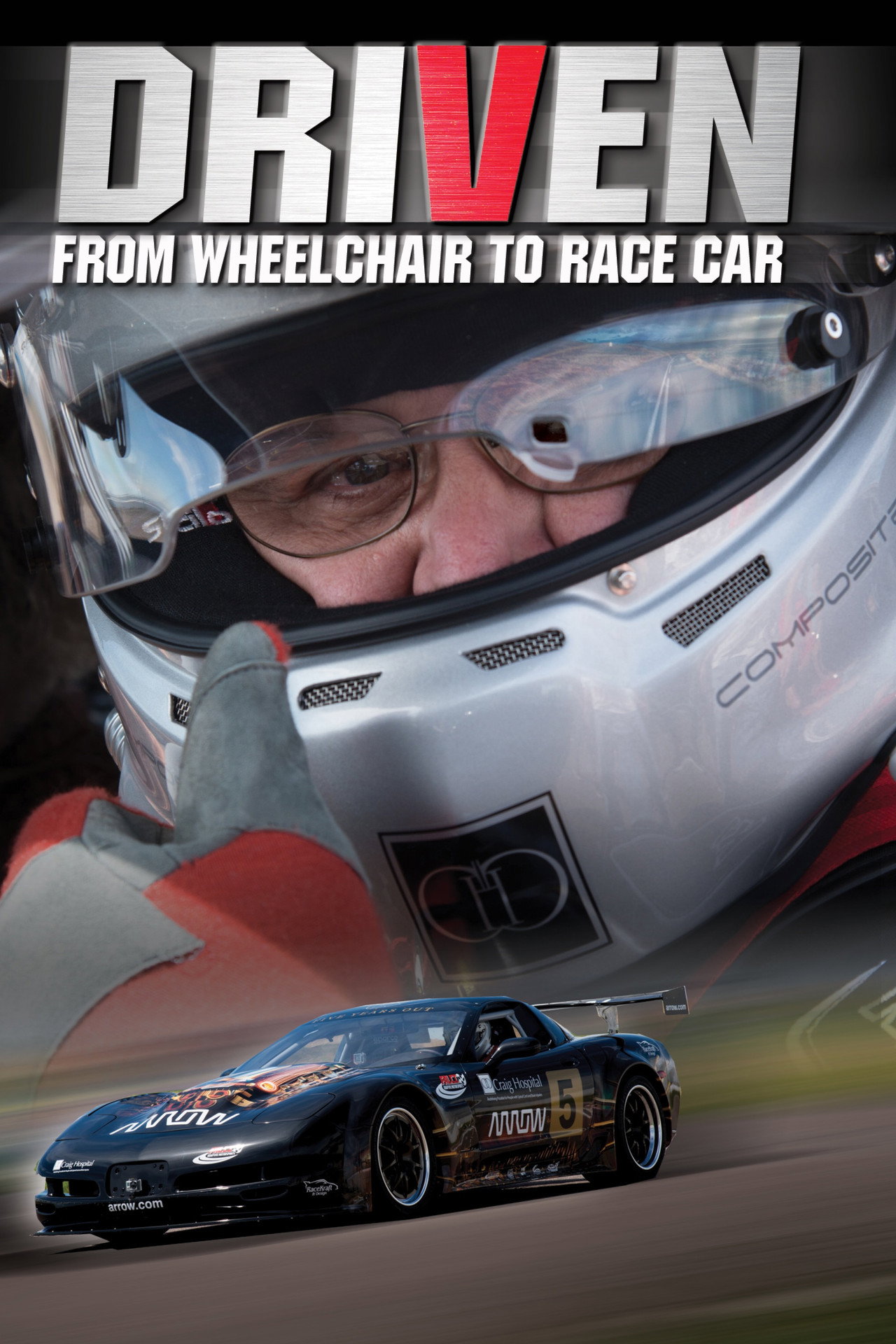 Driven: From Wheelchair to Race Car filmaffisch