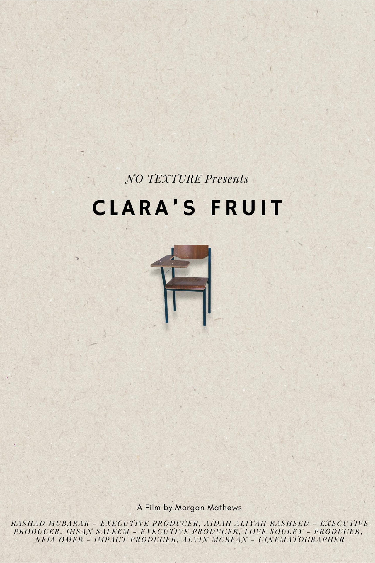 Clara's Fruit filmaffisch