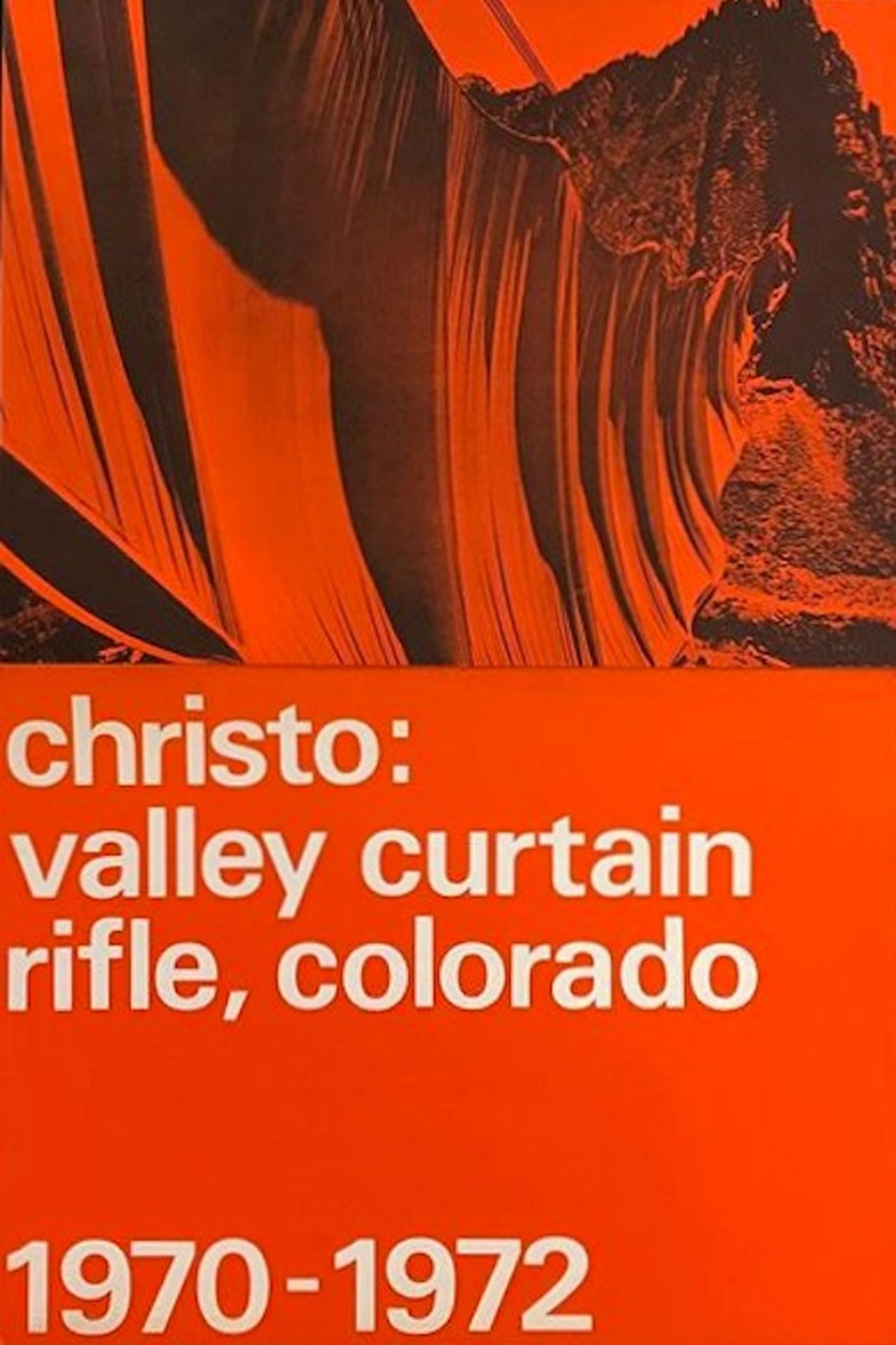مشاهدة فيلم Christo's Valley Curtain مترجم بدون اعلانات - بوستر