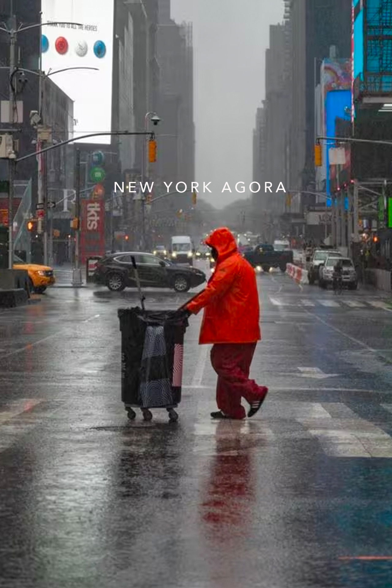 New York Agora: The Legacy of the 60s Counterculture Backdrop