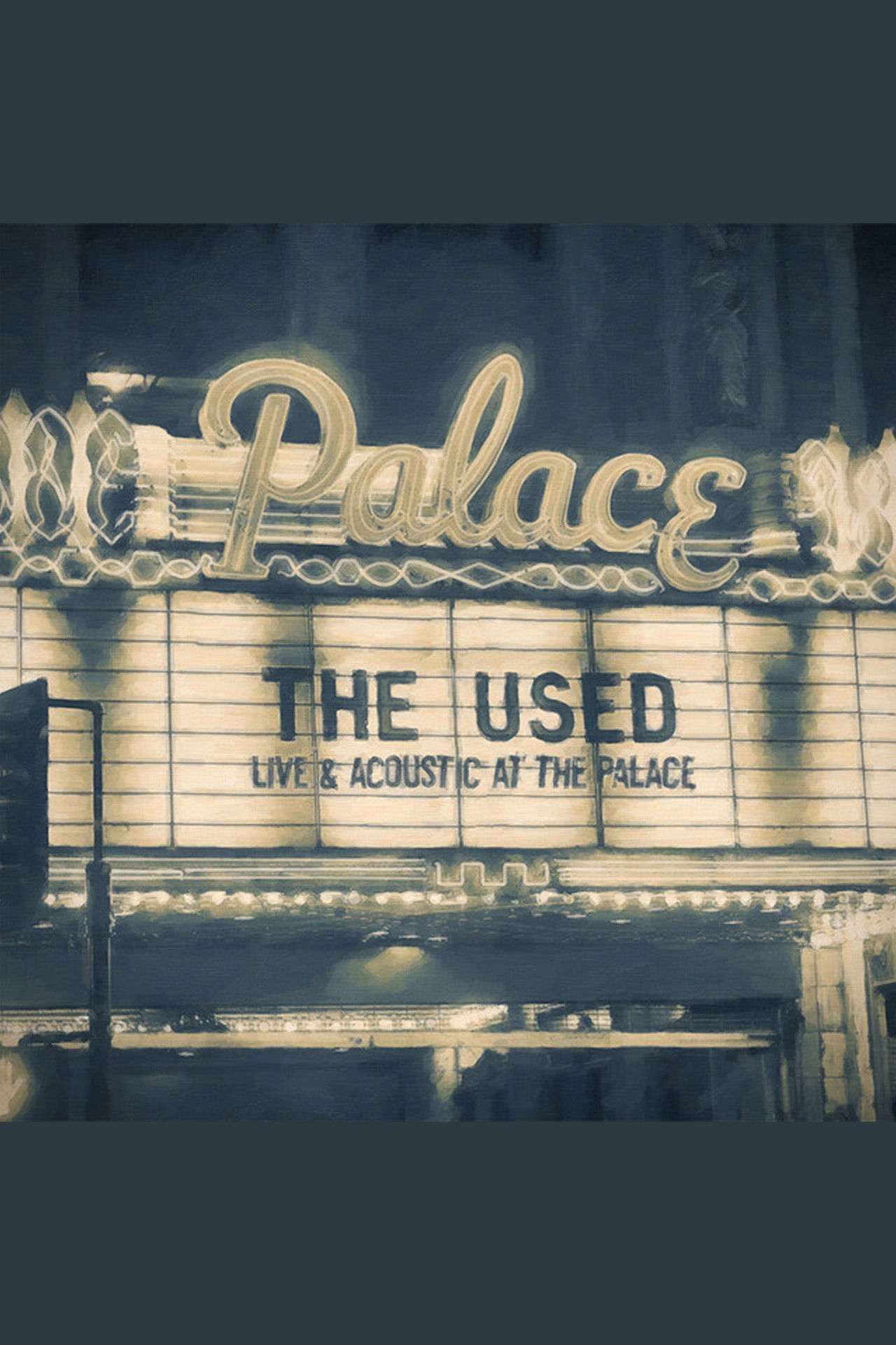 The Used: Live & Acoustic at the Palace Backdrop
