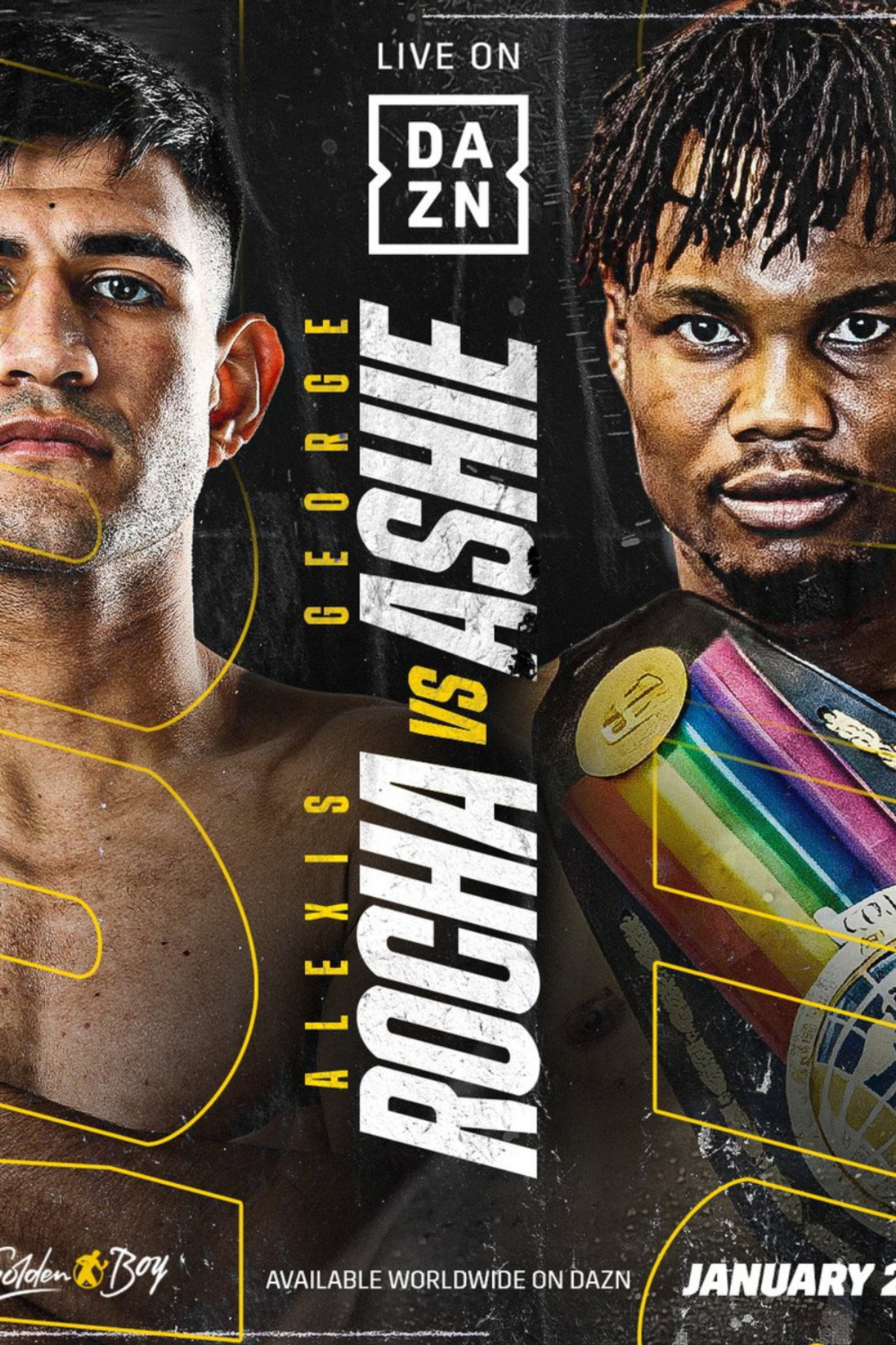 Alexis Rocha vs. George Ashie filmaffisch