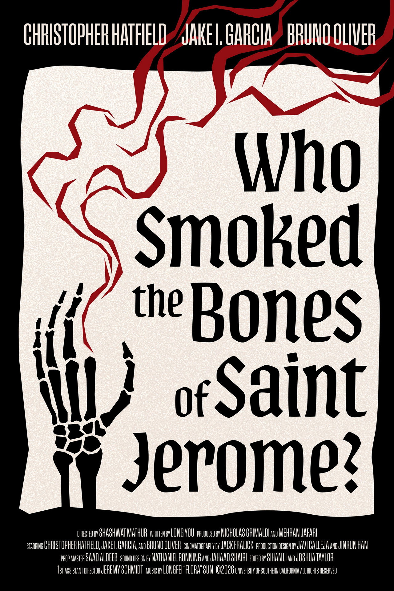 Who Smoked The Bones of Saint Jerome? filmaffisch