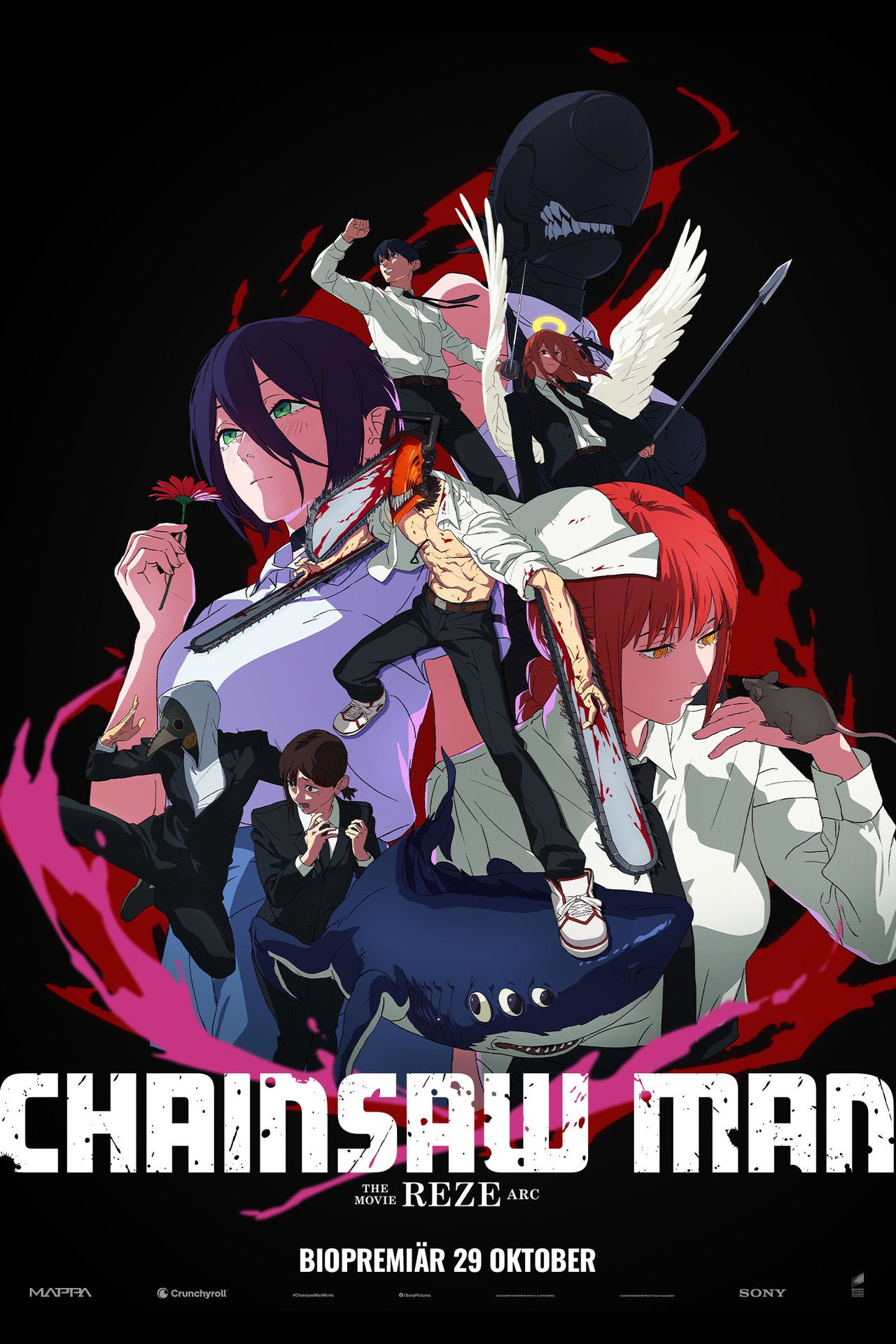 Chainsaw Man: The Movie - Reze Arc filmaffisch