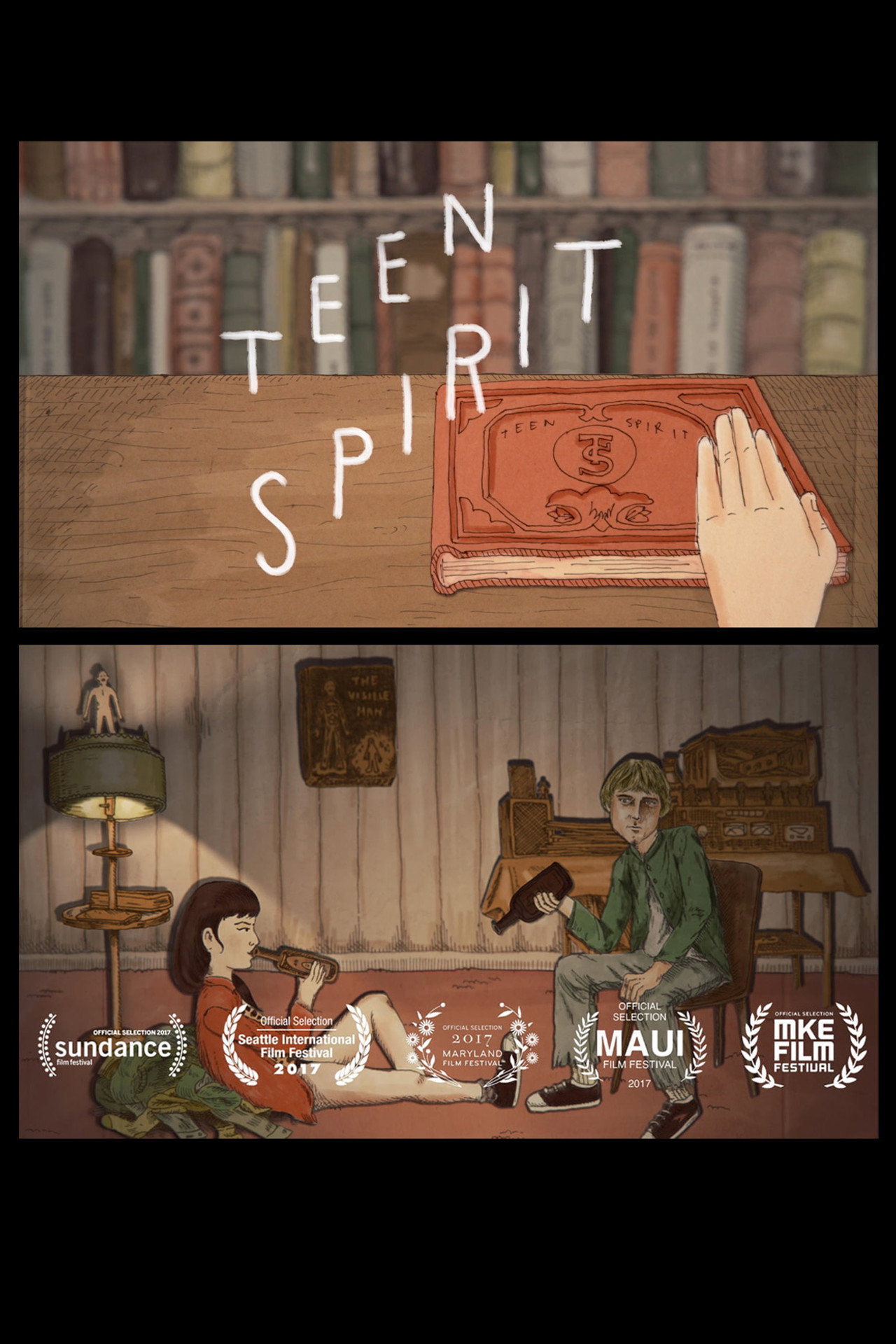 Drawn and Recorded: Teen Spirit filmaffisch