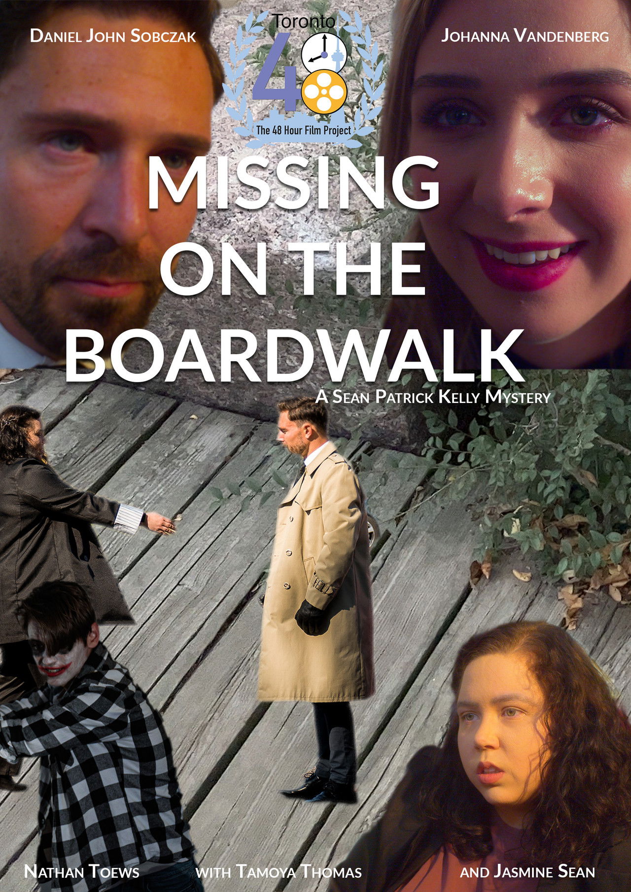 Missing on the Boardwalk Backdrop
