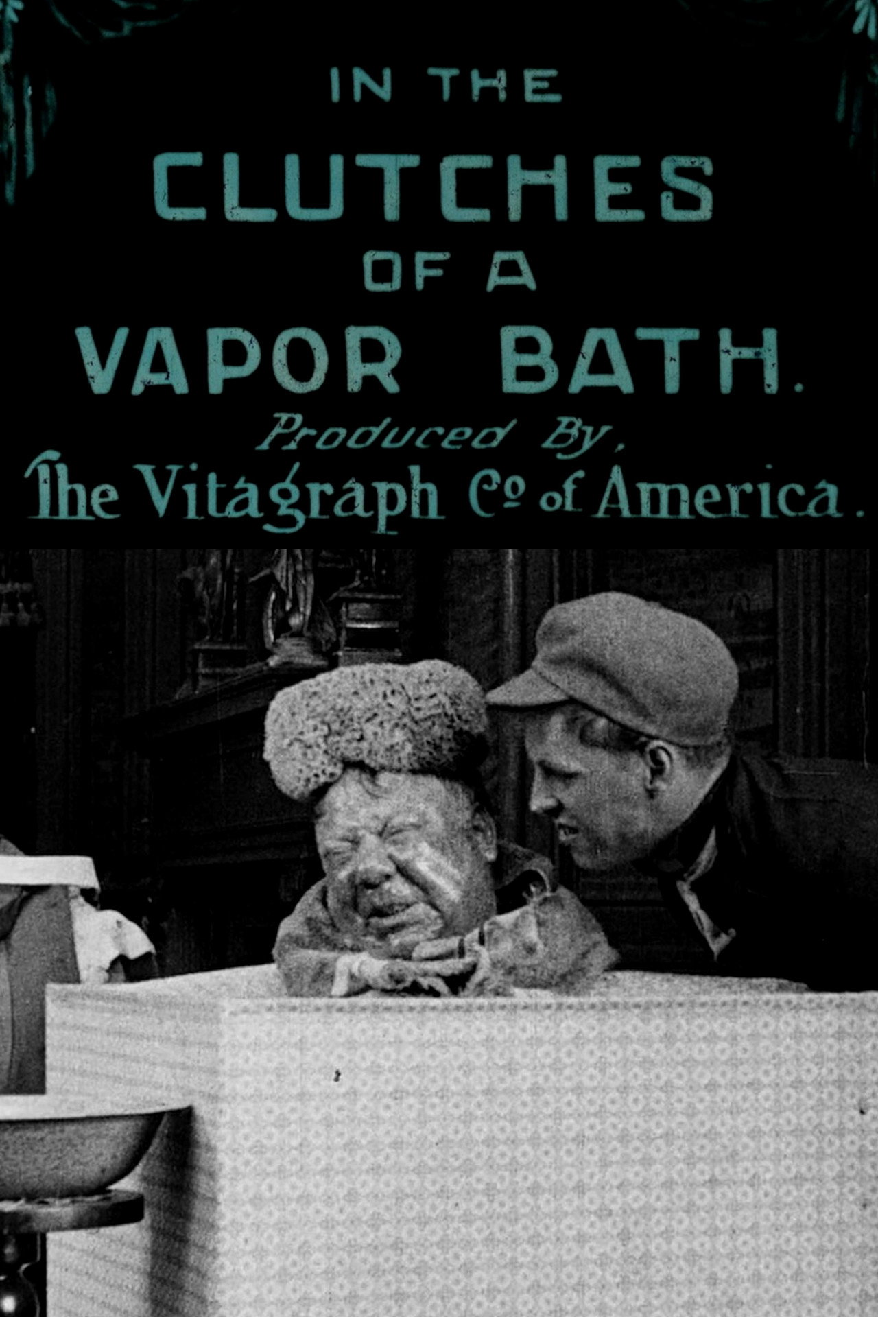 In the Clutches of a Vapor Bath Backdrop
