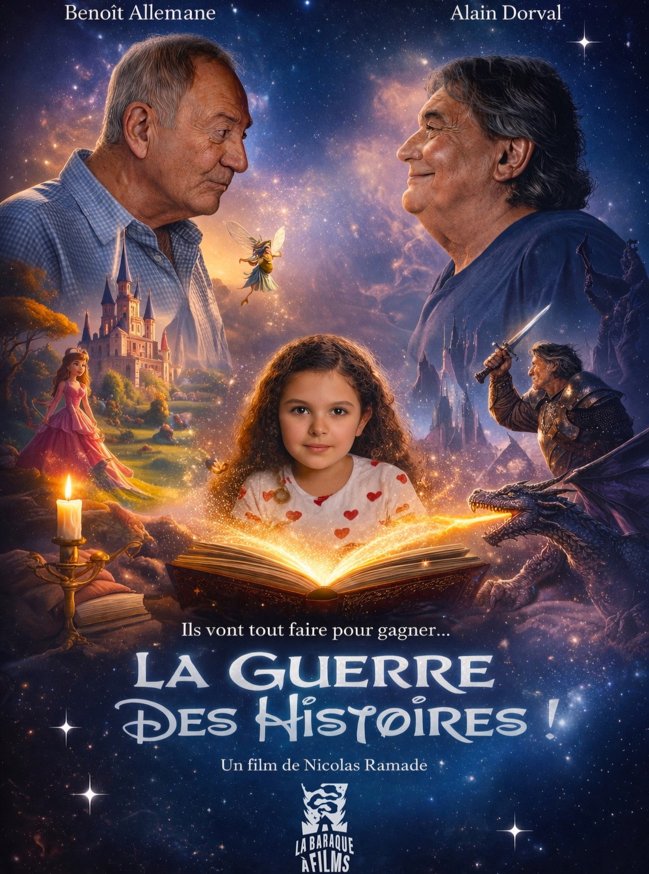 La guerre des histoires Backdrop
