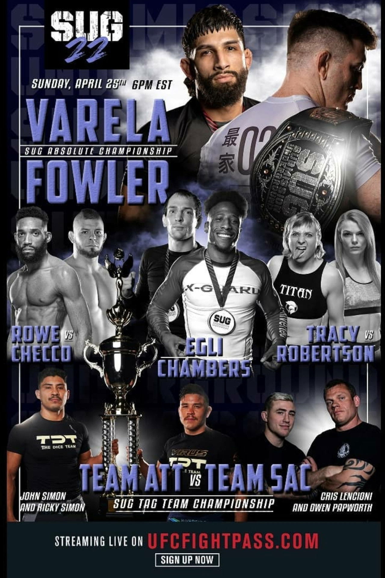 Submission Underground 22 Backdrop