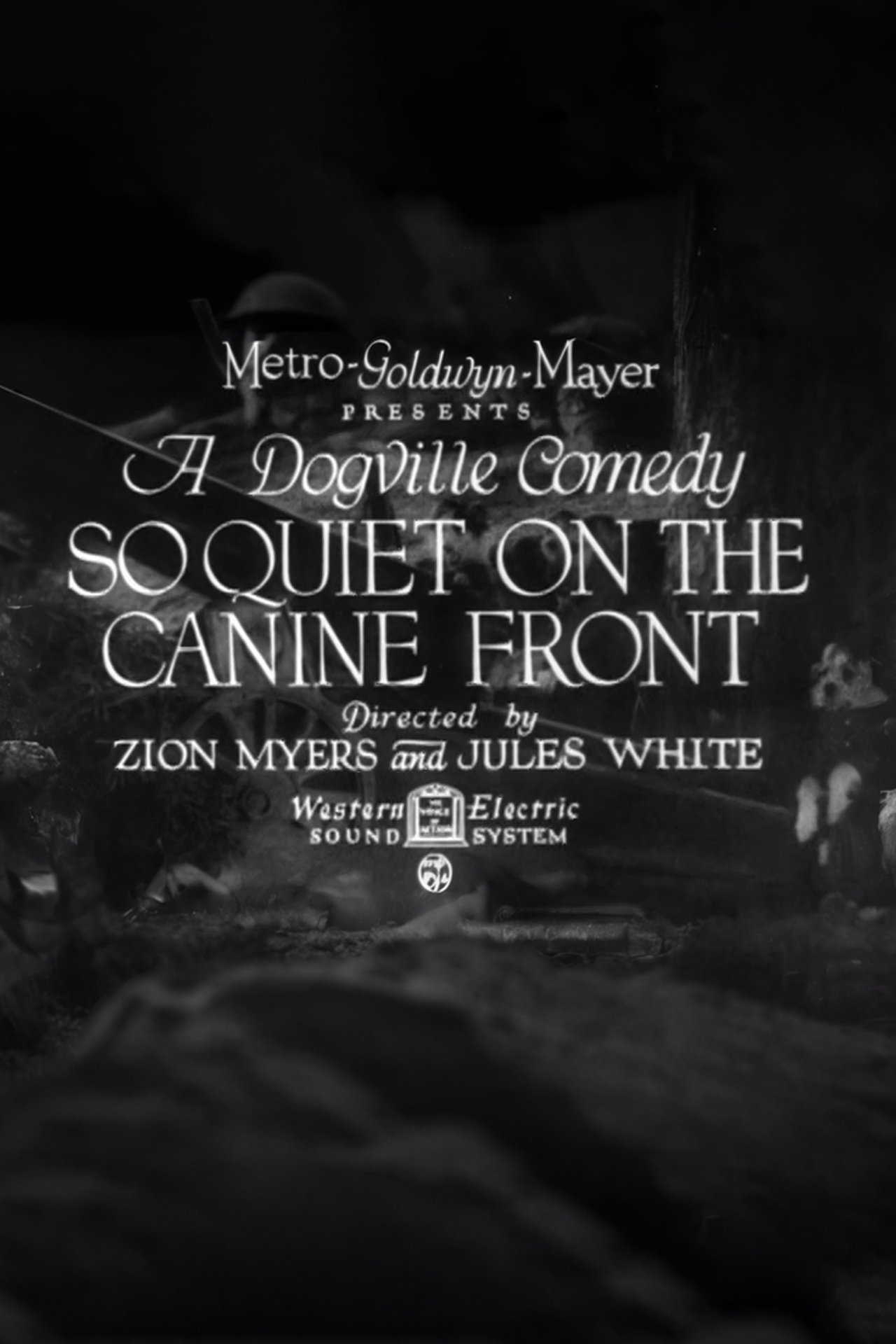 So Quiet on the Canine Front