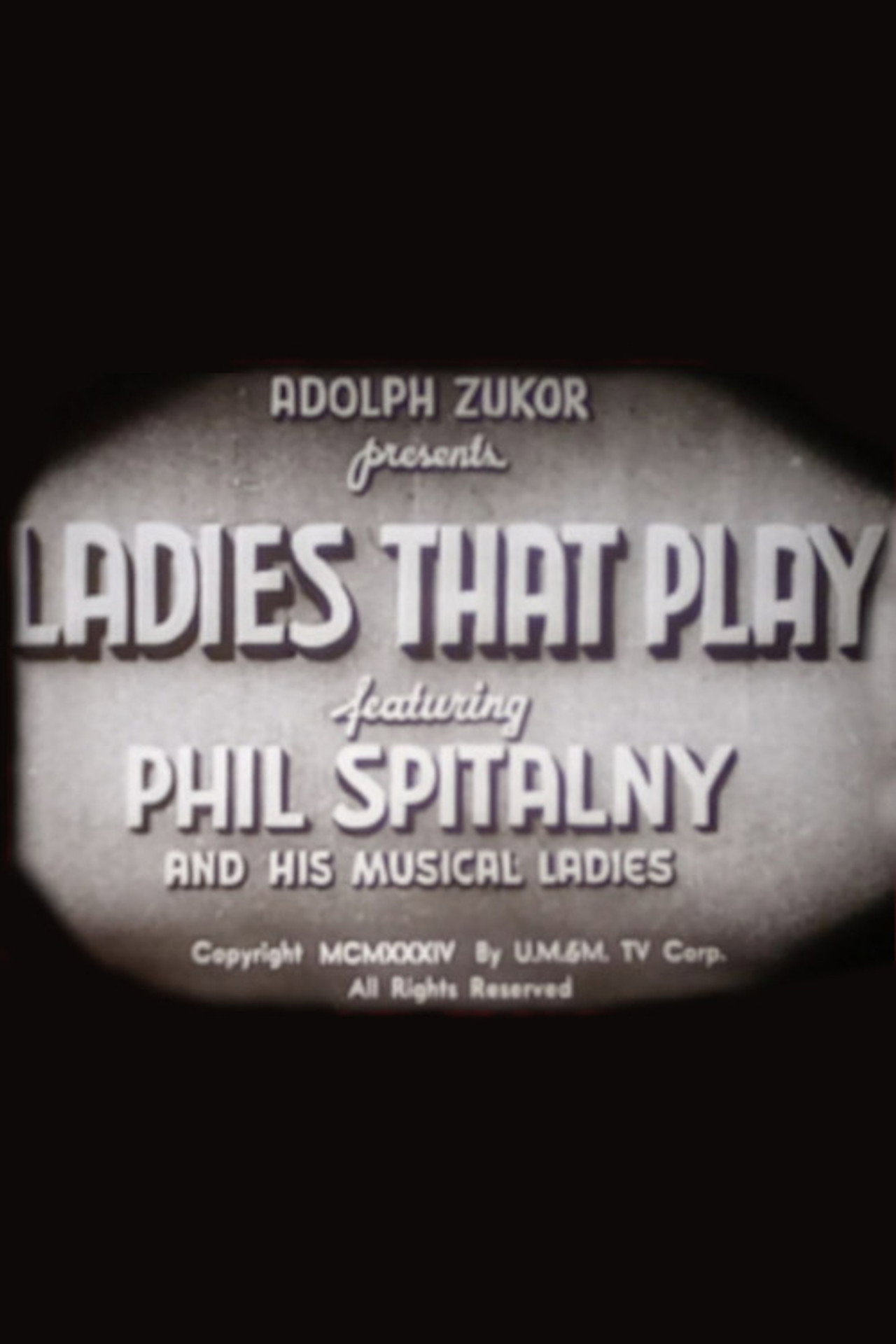 Ladies That Play filmaffisch