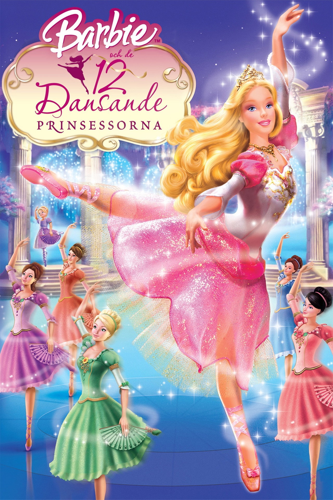 Barbie och de 12 dansande prinsessorna filmaffisch