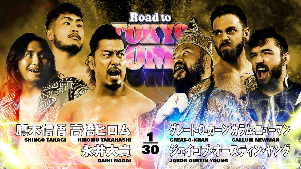 NJPW Road to Tokyo Dome 2025 - Day 2 backdrop