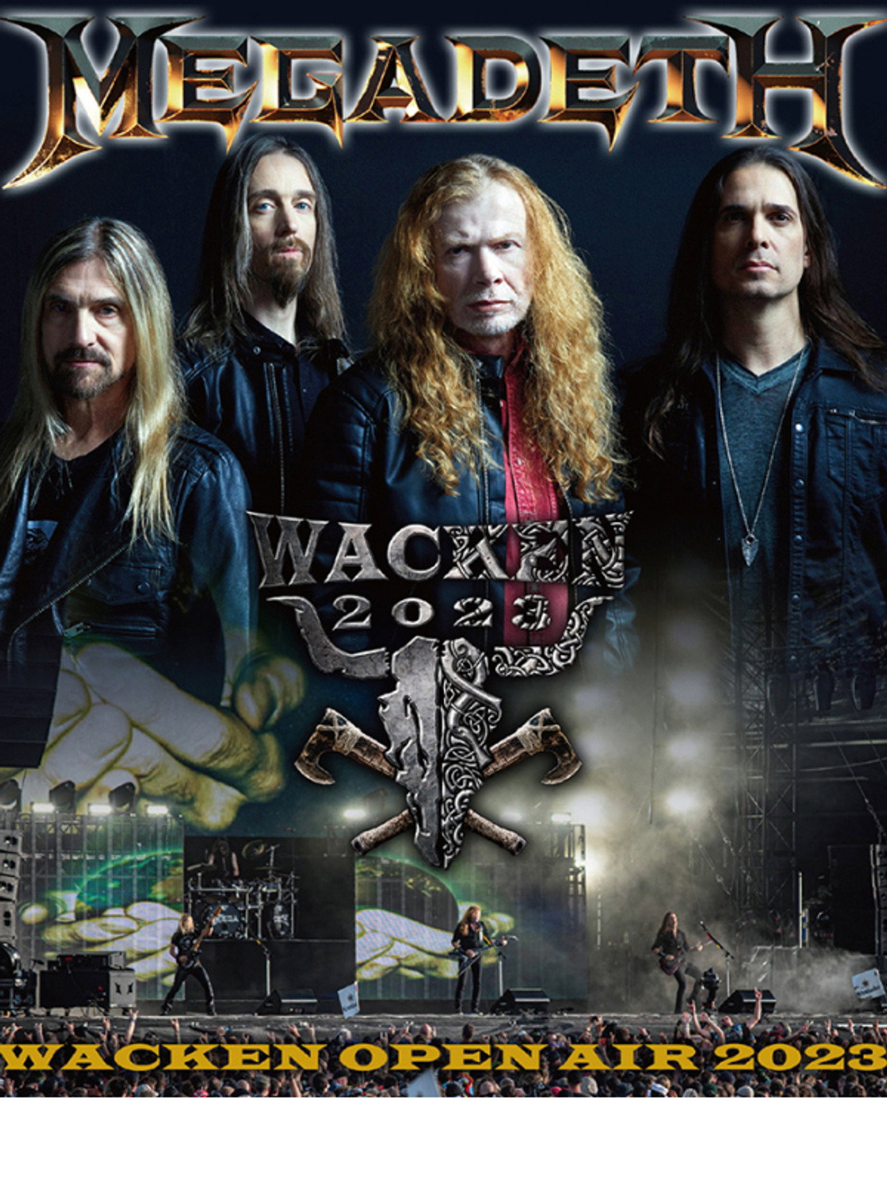 Megadeth: Wacken Open Air 2023 filmaffisch