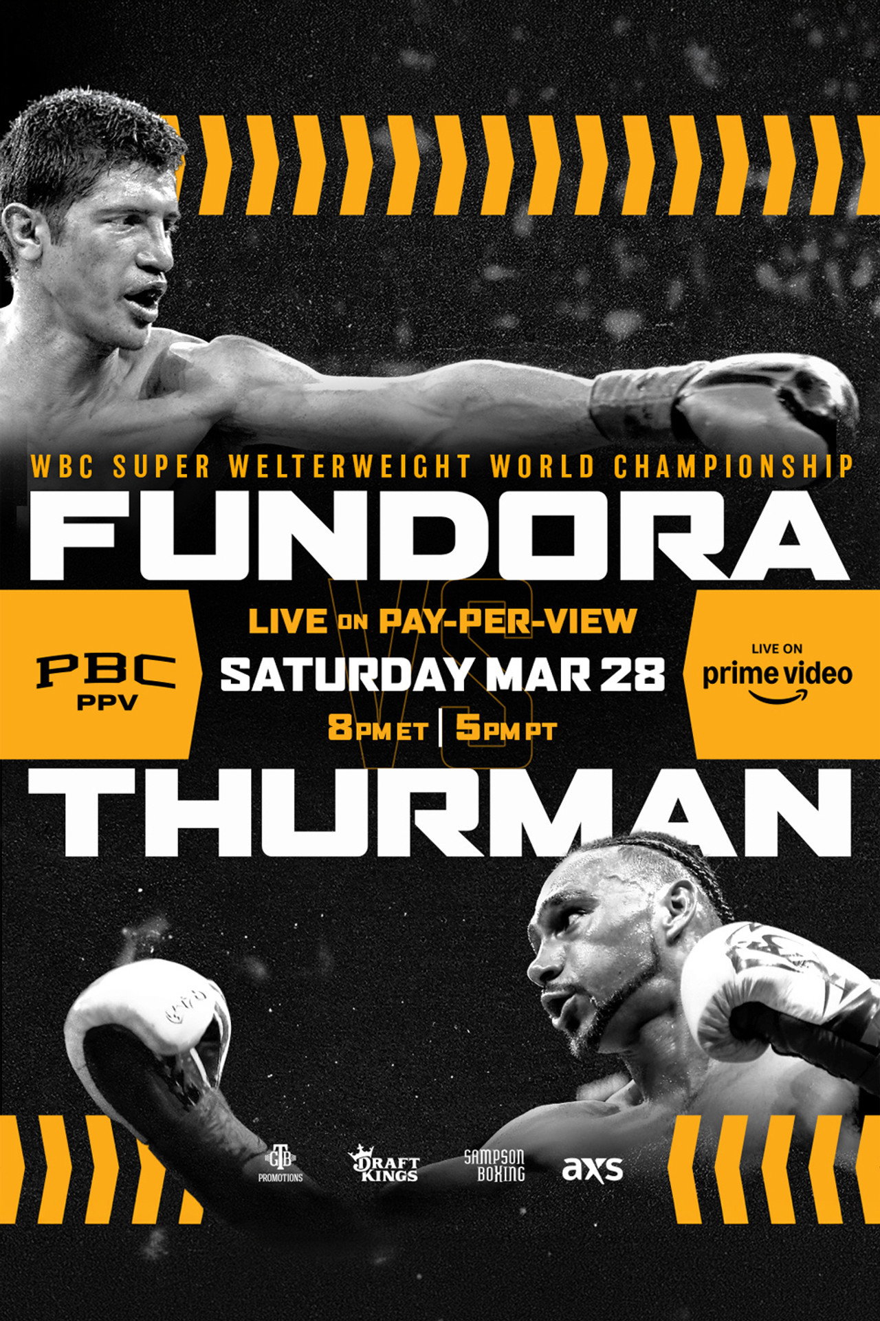 Sebastian Fundora vs. Keith Thurman filmaffisch