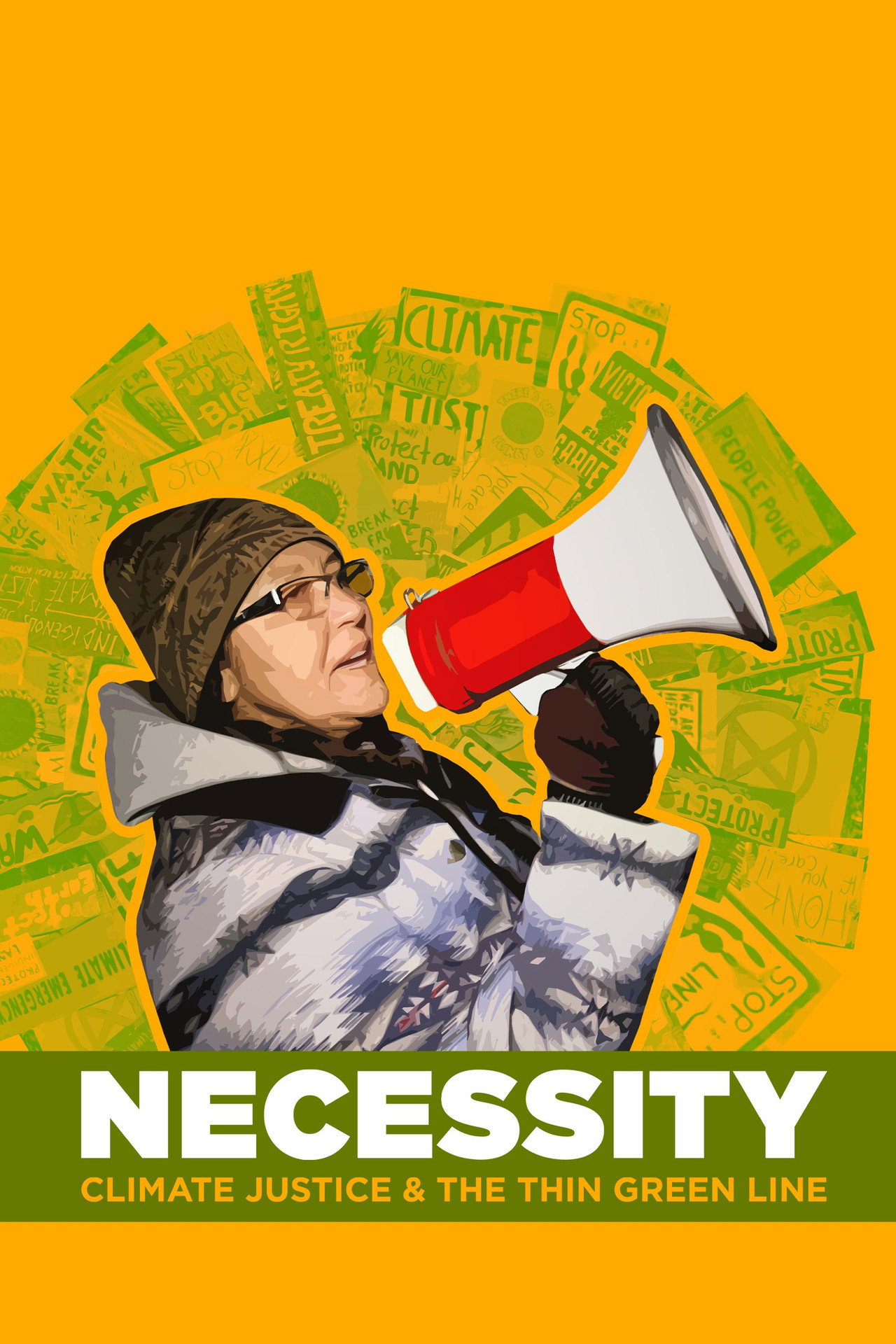 Necessity: Climate Justice & The Thin Green Line filmaffisch