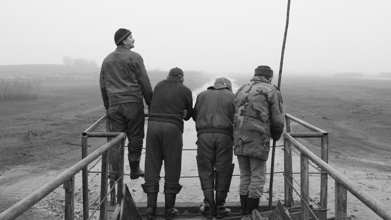 Three Men and a Fish Pond background