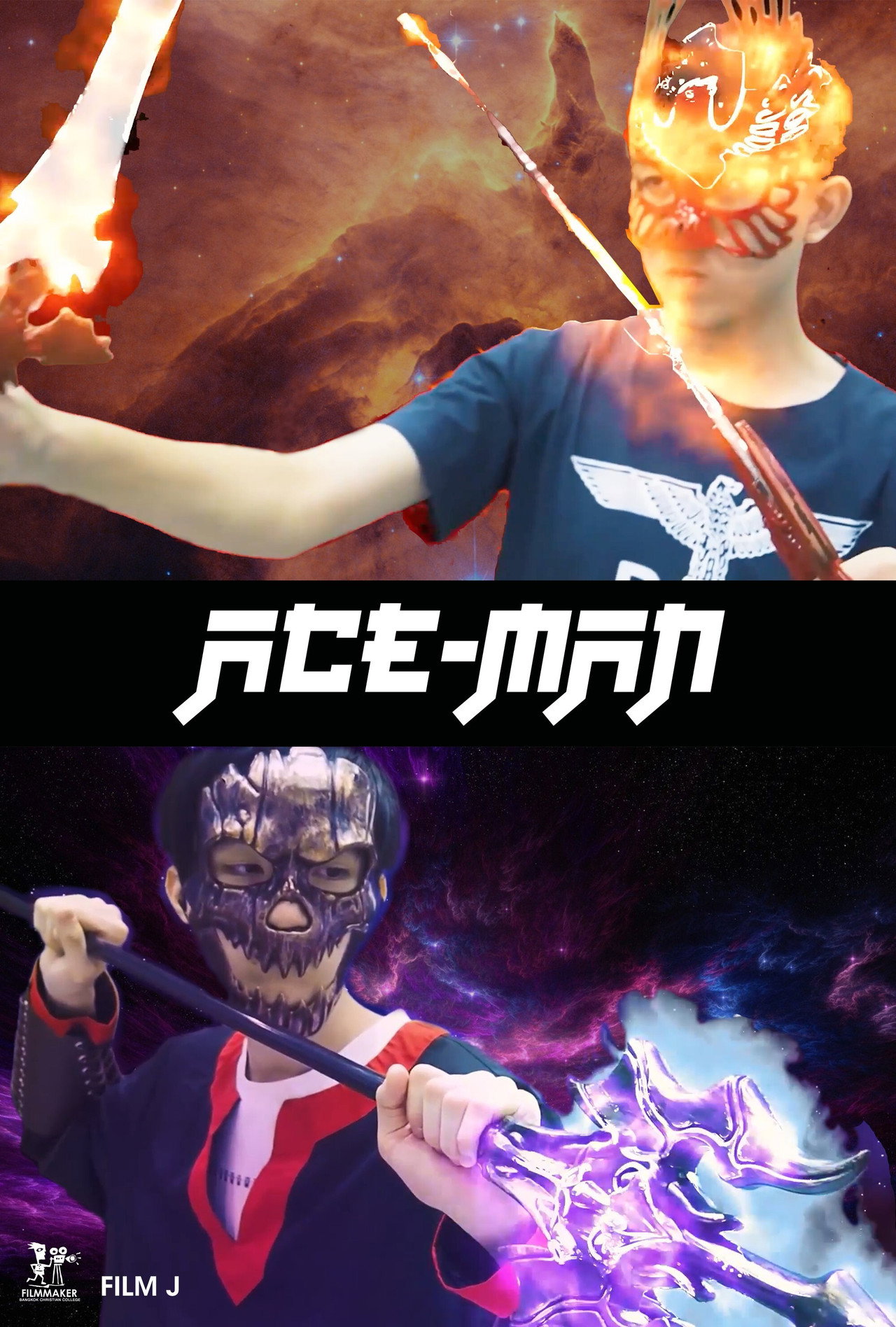 Ace-Man Backdrop