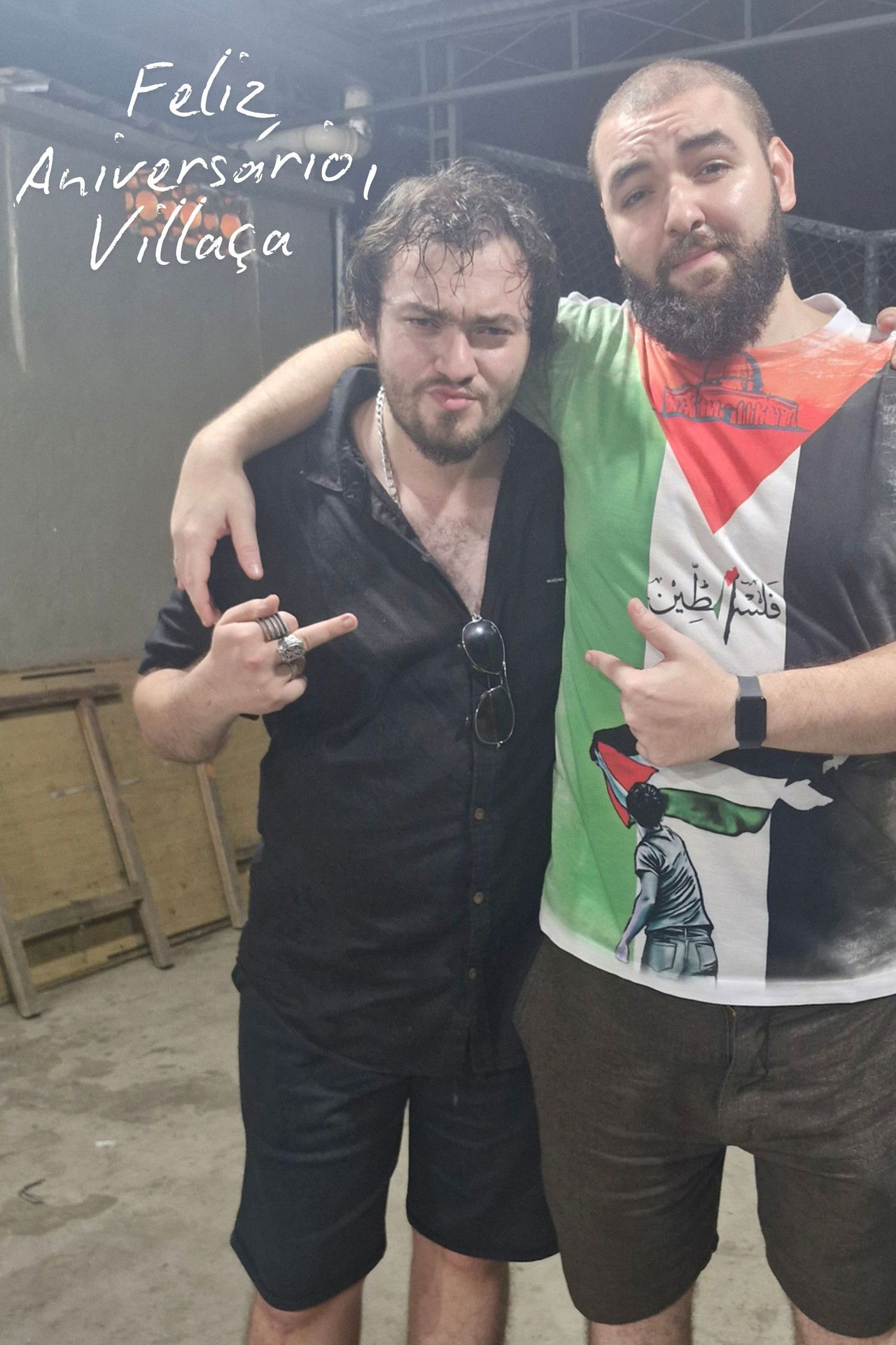 Feliz Aniversário, Villaça Backdrop