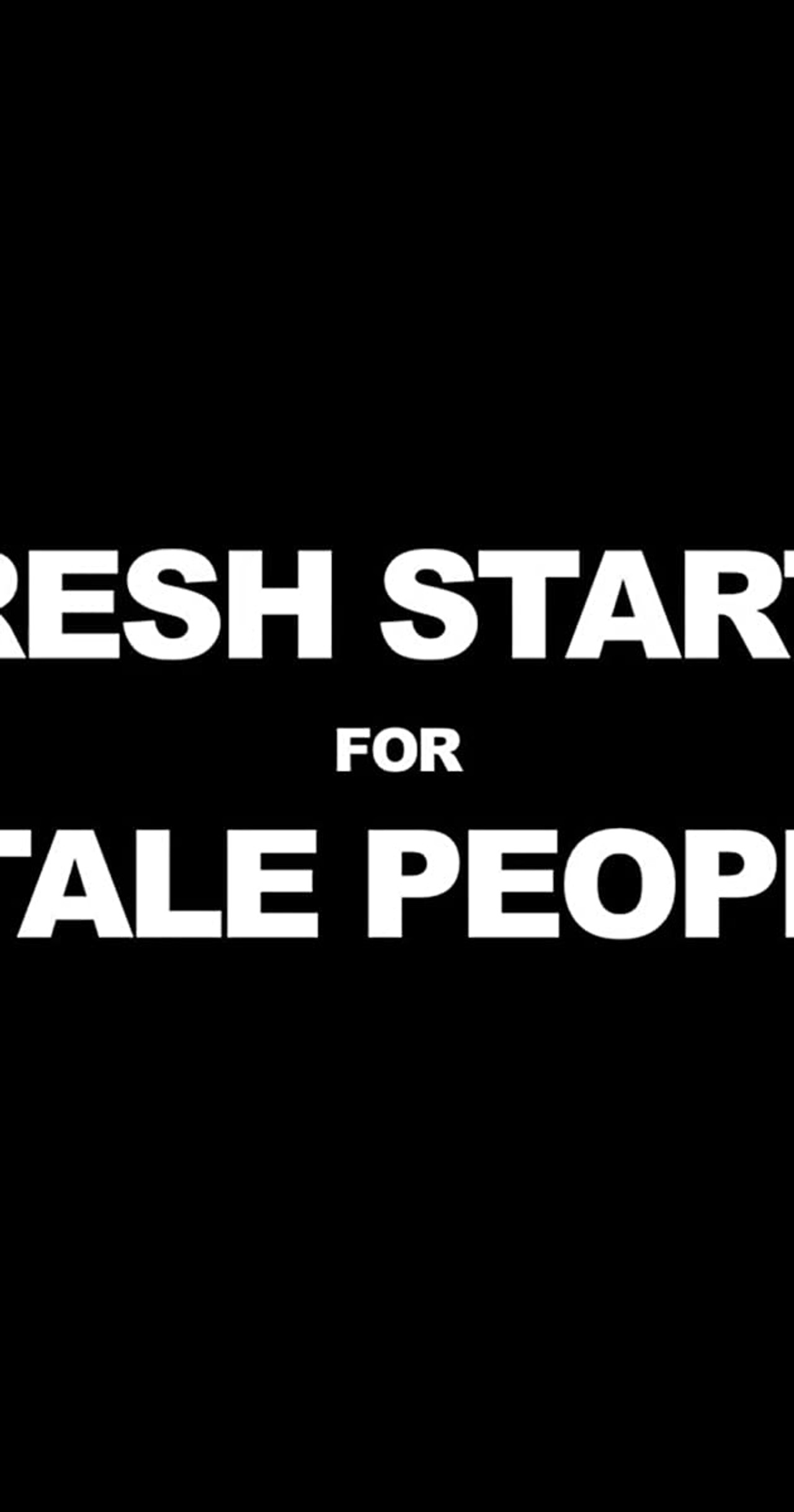 Fresh Starts 4 Stale People Backdrop
