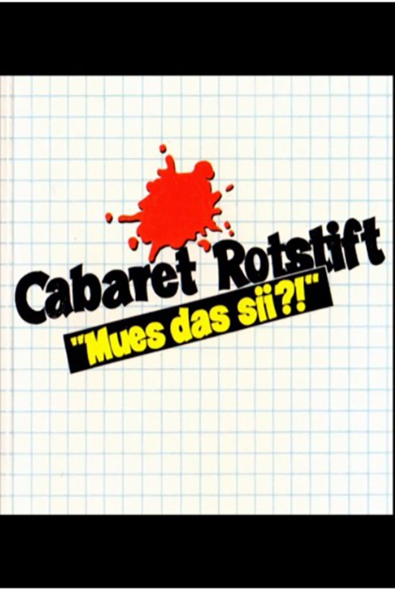 Cabaret Rotstift Mues das sii Backdrop