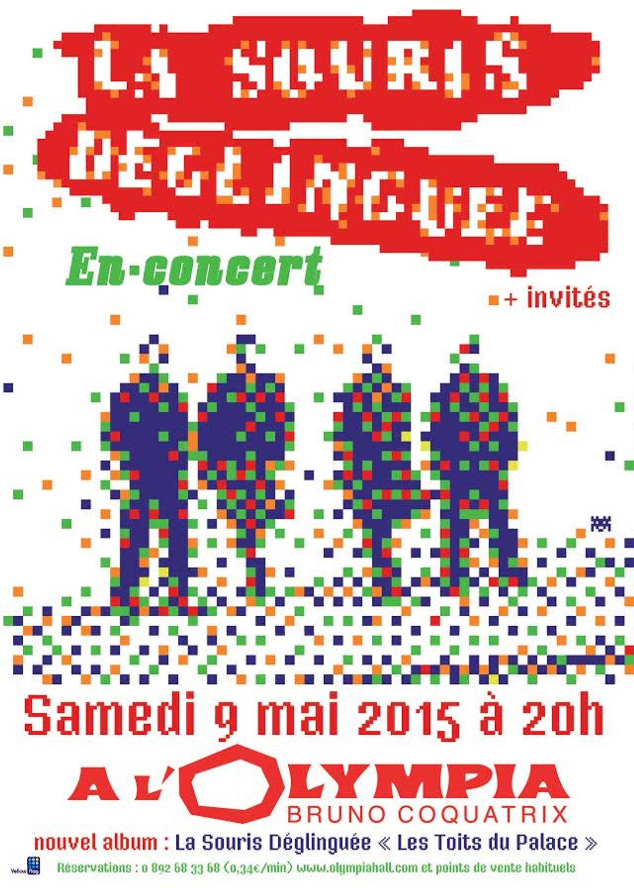 La Souris Déglinguée + invités à l'Olympia 35 ans filmaffisch