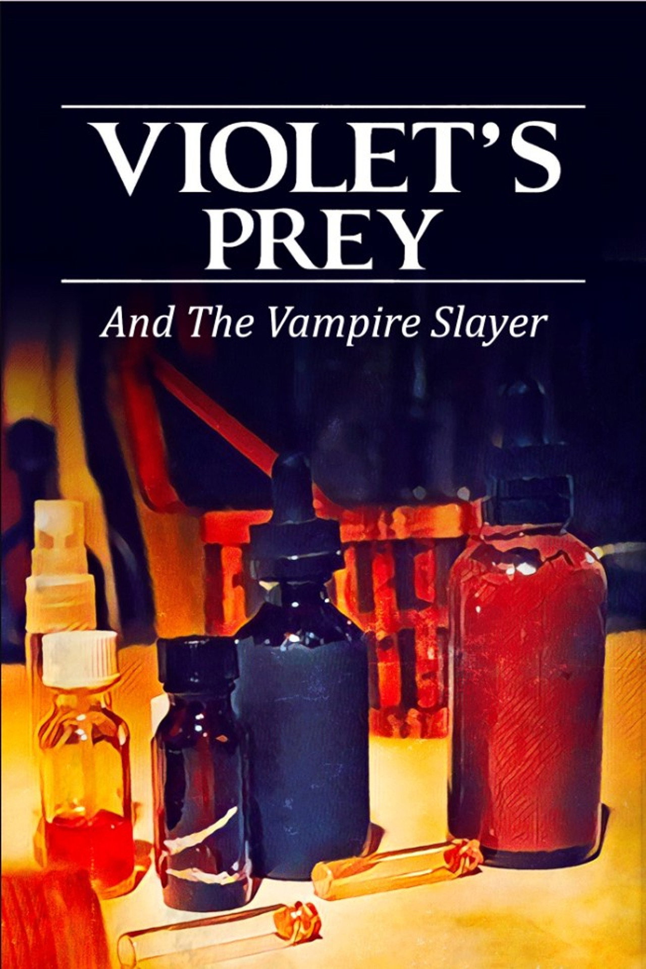 Violet's Prey And The Vampire Slayer Backdrop