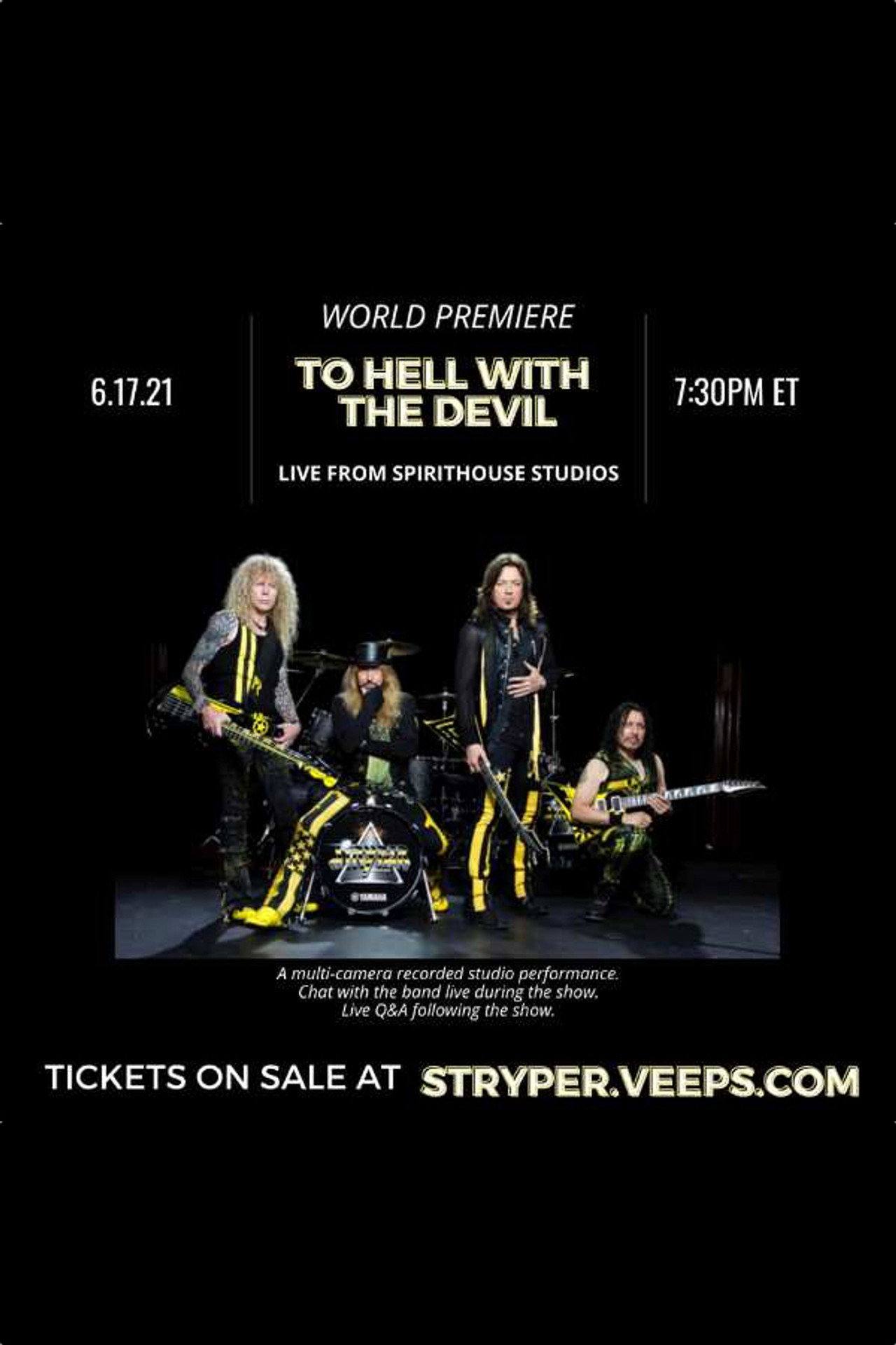 Stryper - To Hell With the Devil Live Stream filmaffisch