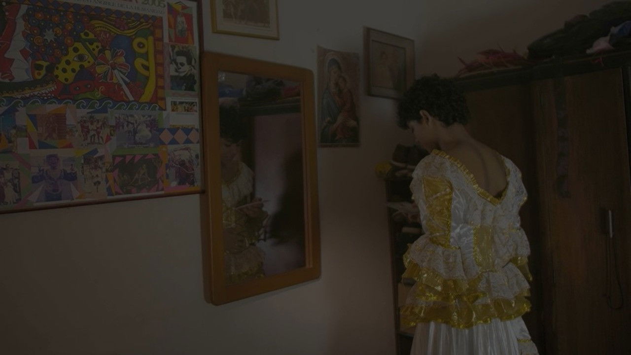 Mamá nunca salió backdrop