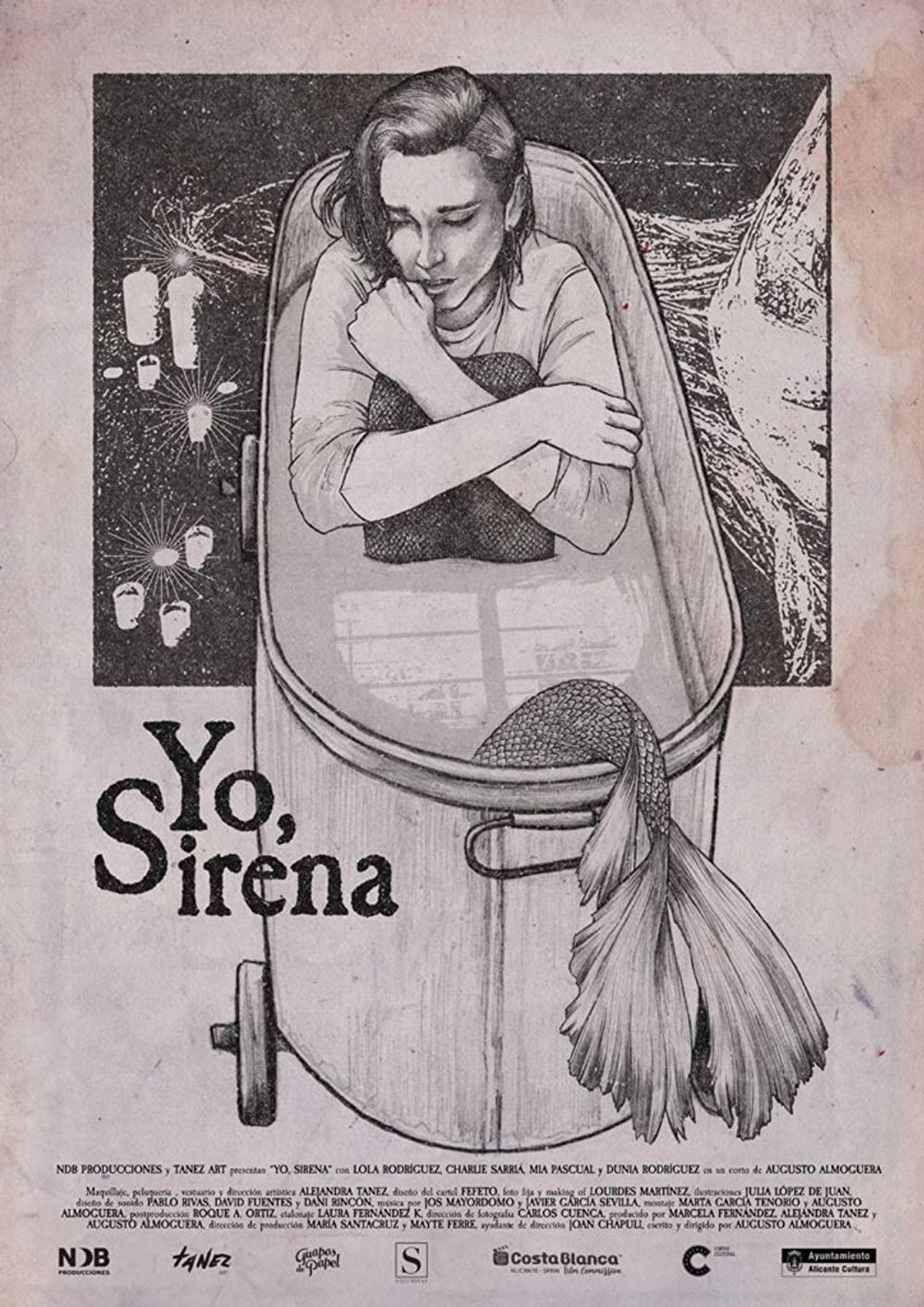 Yo, sirena filmaffisch