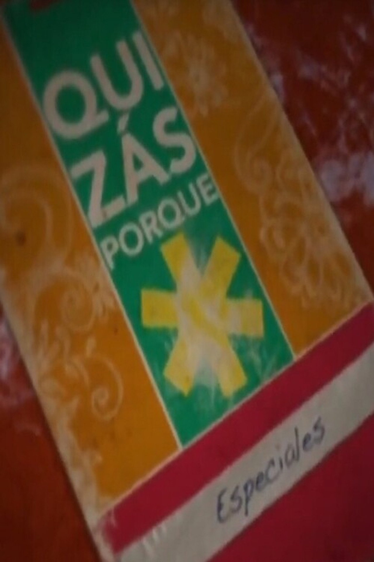 Gustavo Cerati - Especial Quizás Porque Backdrop