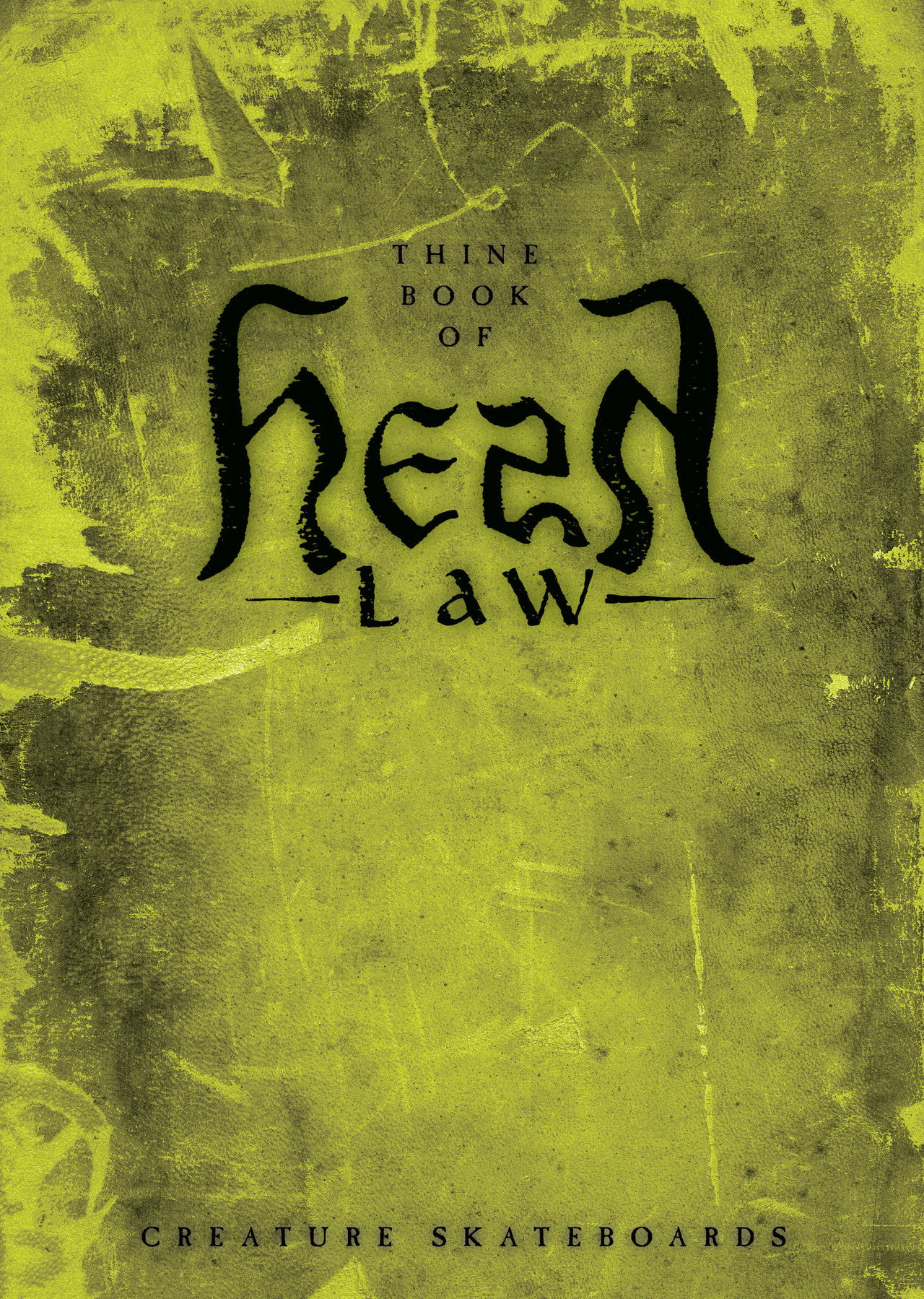 Creature Skateboards: Hesh Law Backdrop