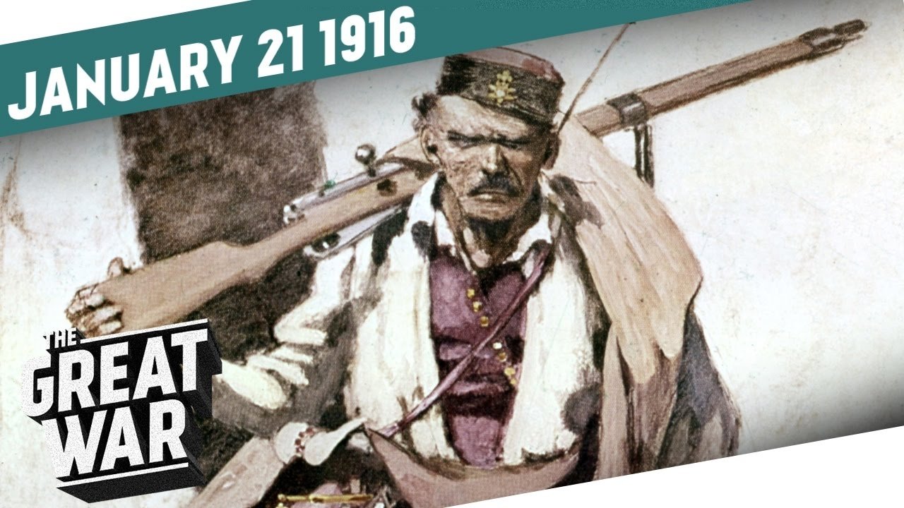The Great War - Season 3 Episode 3 : The Fight for Montenegro & The Disaster Of Kut - Week 78
