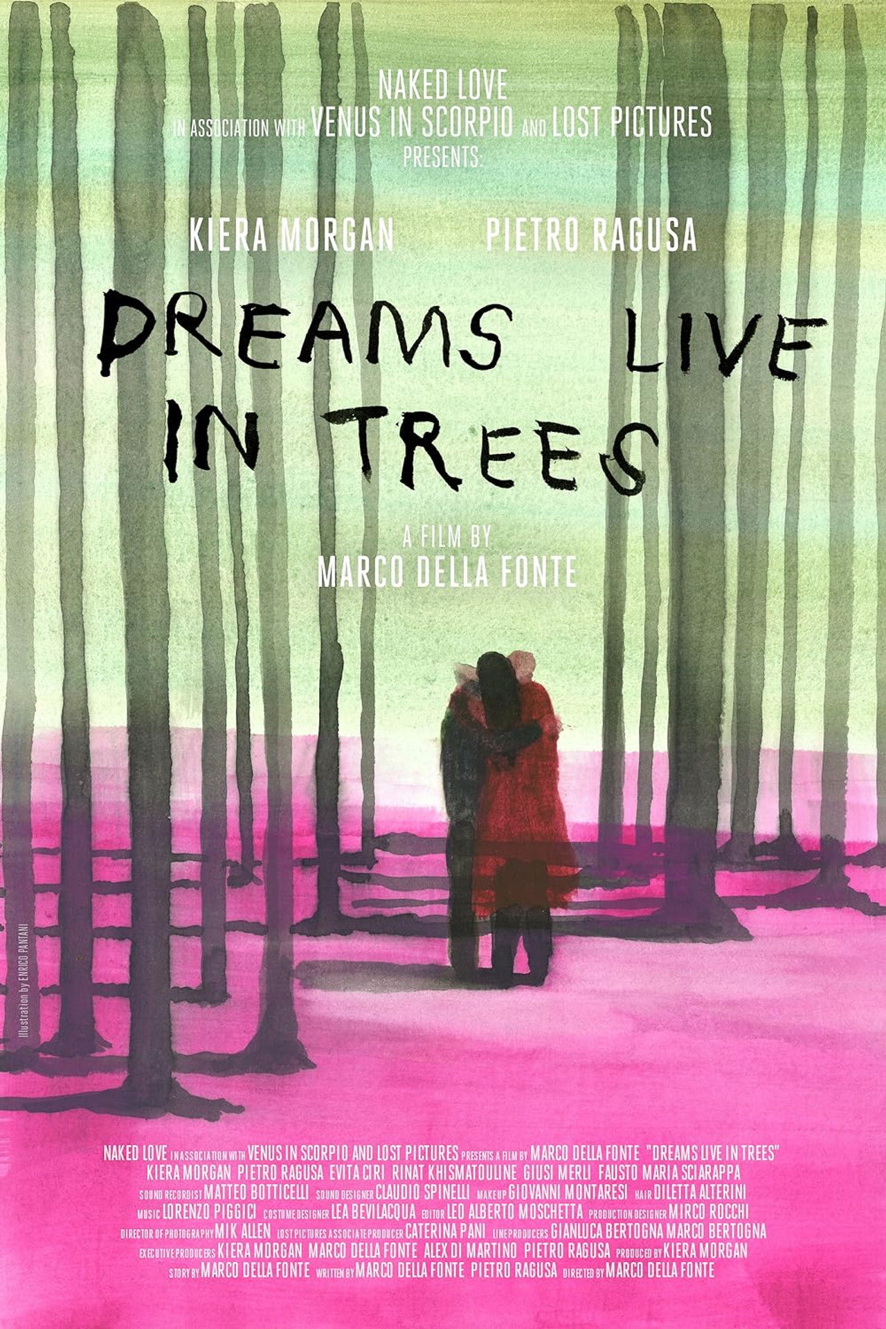 Dreams Live in Trees Backdrop
