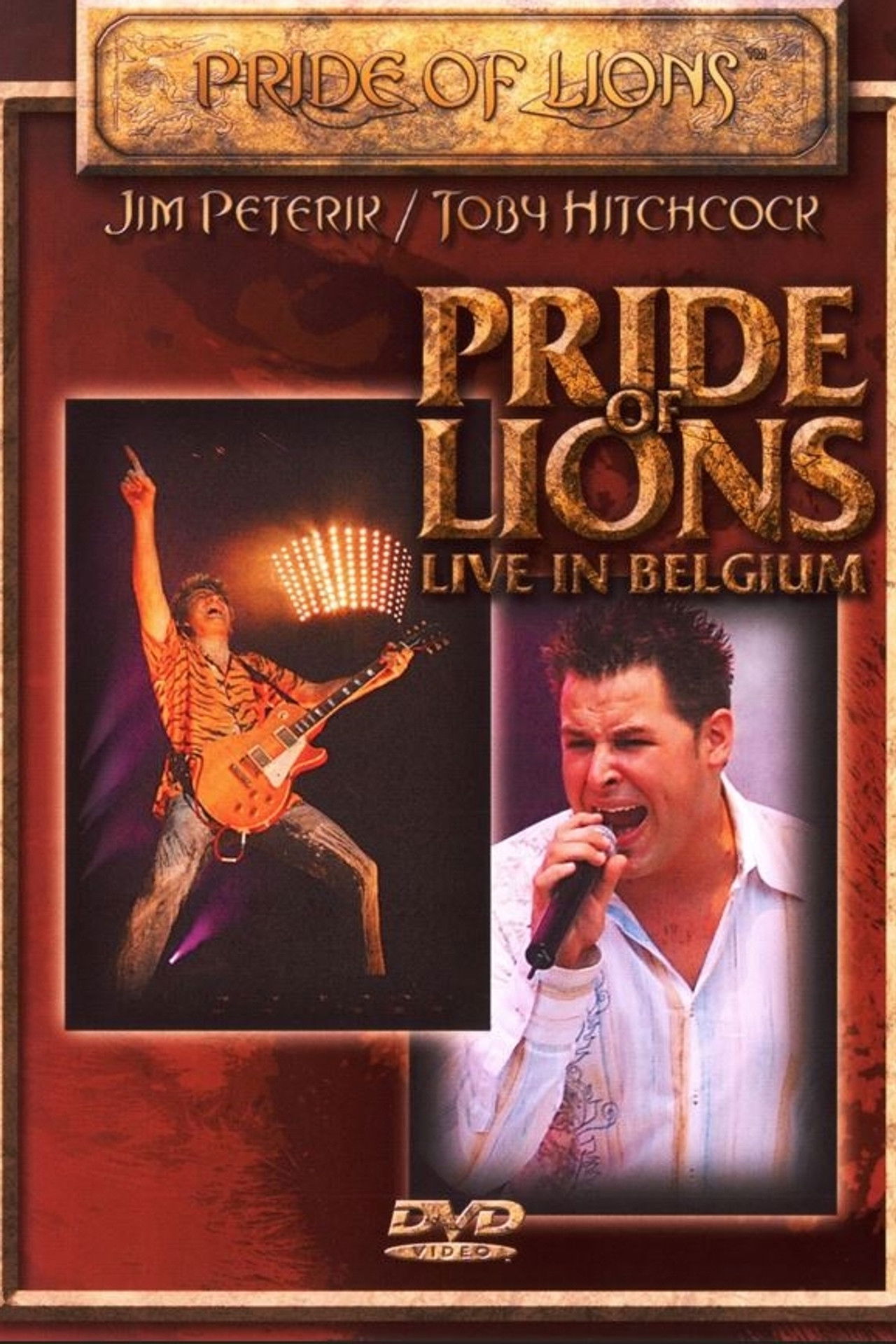 Pride Of Lions ‎– Live In Belgium Backdrop