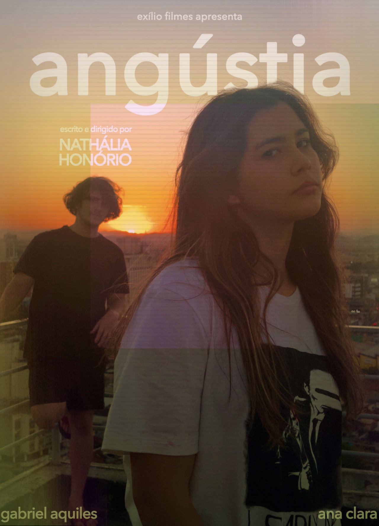 angústia Backdrop