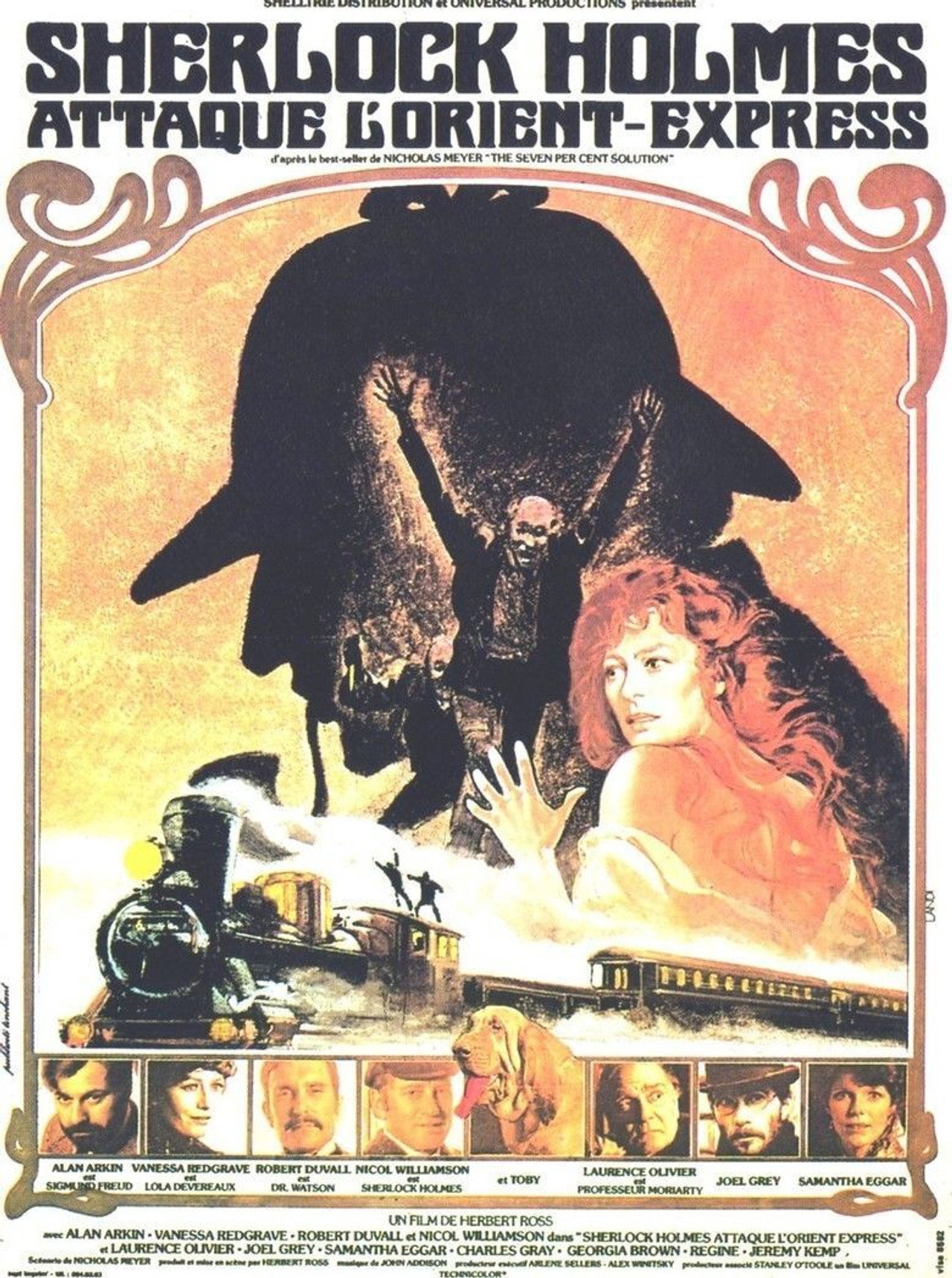 Sherlock Holmes attaque l'Orient-Express poster