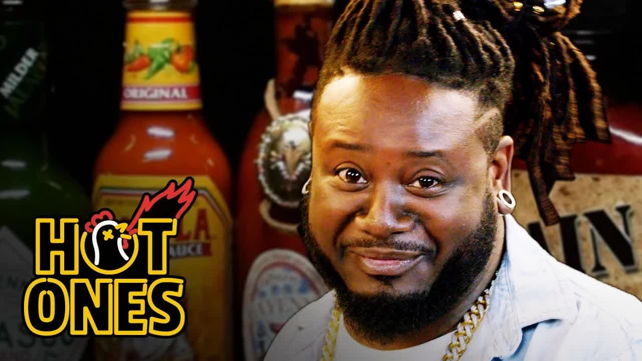 Hot Ones - Season 2 Episode 39 : T-Pain Has a Tongue Seizure Eating Spicy Wings