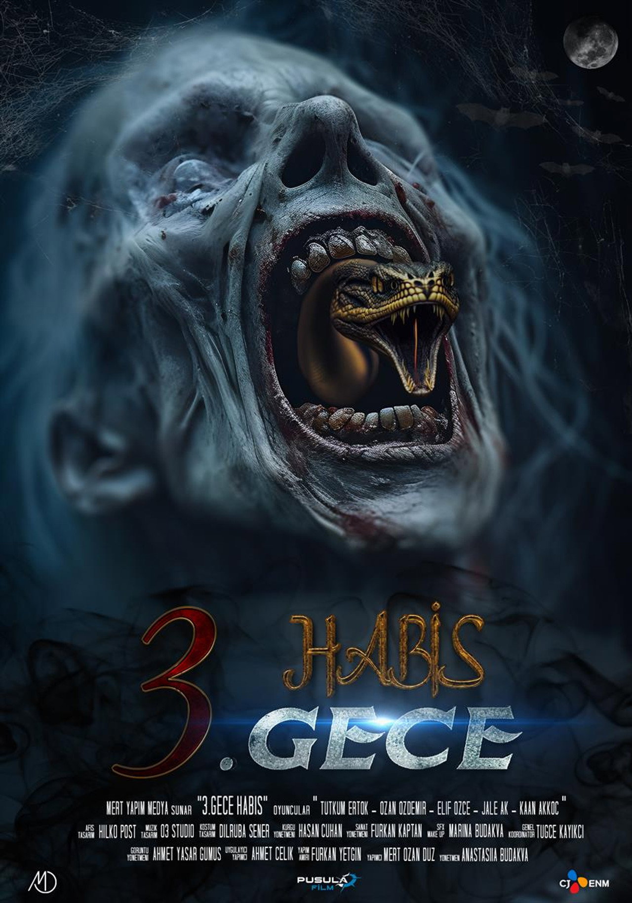 3. Gece Habis filmaffisch