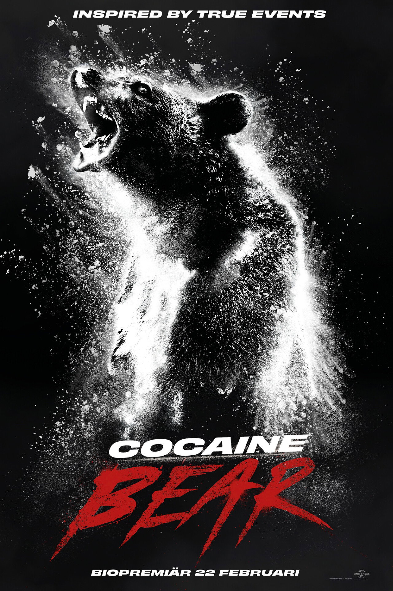Cocaine Bear filmaffisch