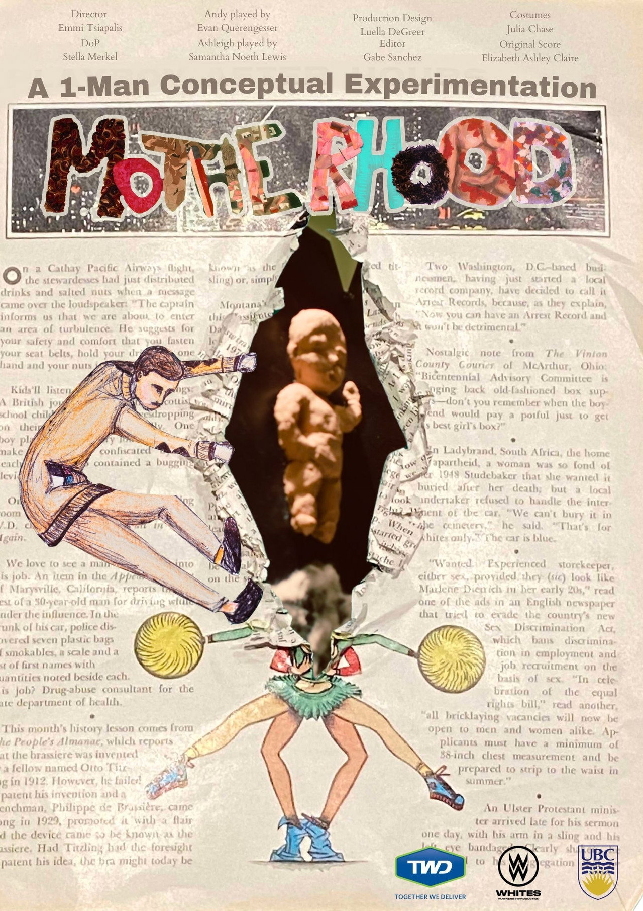 Motherhood: A 1-Man Conceptual Experimentation Backdrop