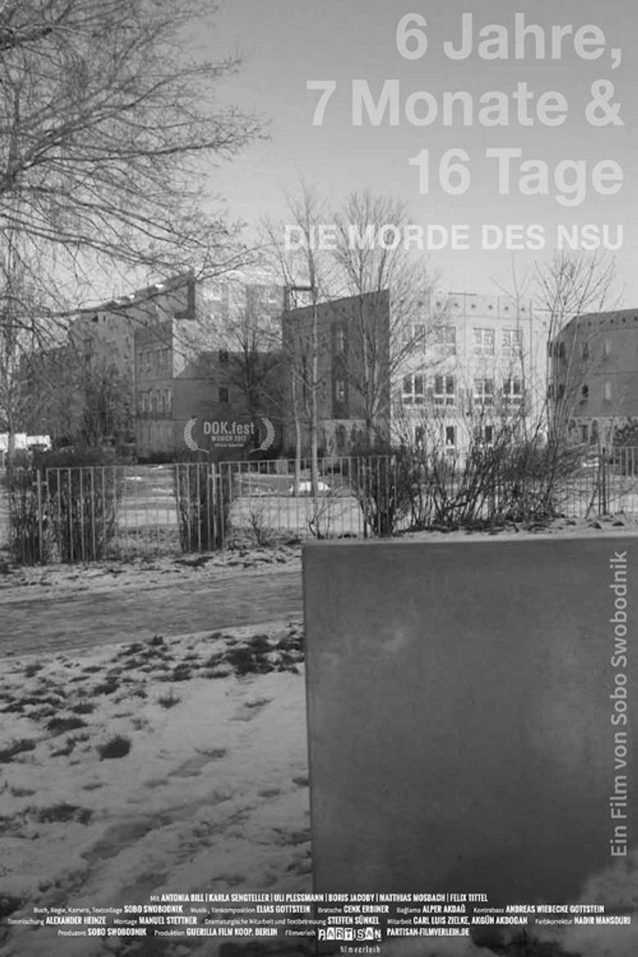 6 Jahre, 7 Monate und 16 Tage - Die Morde des NSU filmaffisch