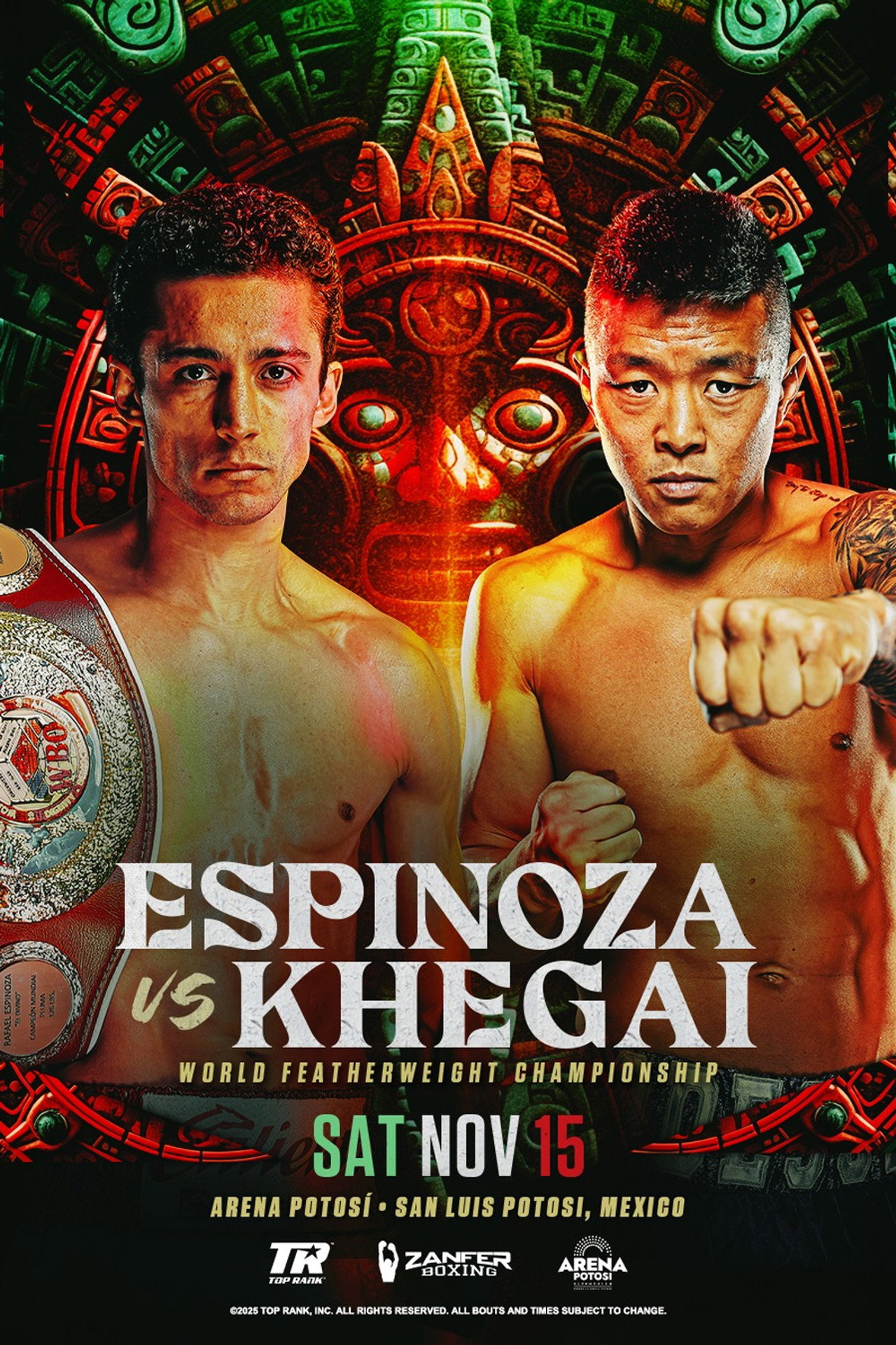 Rafael Espinoza vs. Arnold Khegai filmaffisch