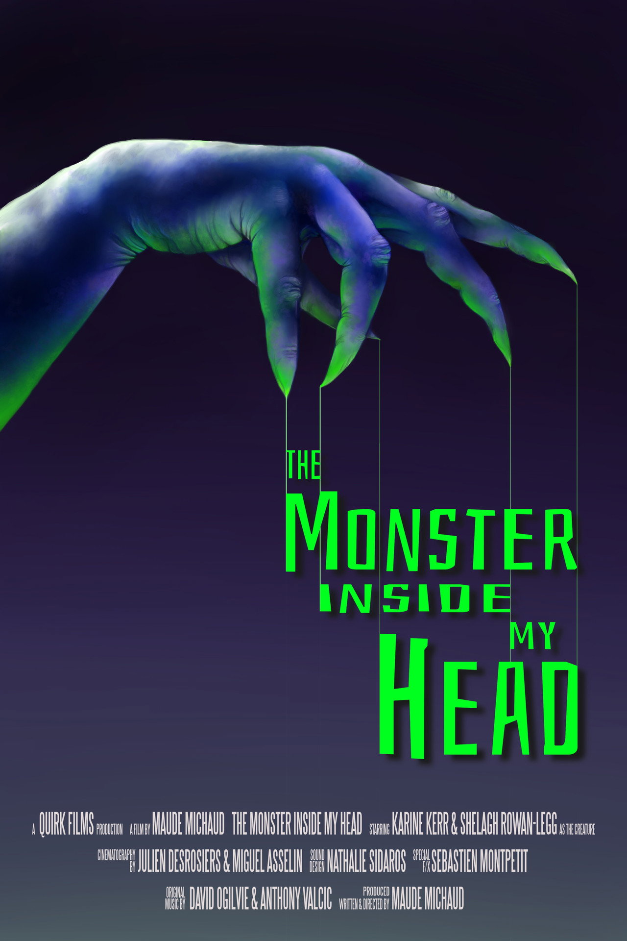 The Monster Inside My Head filmaffisch