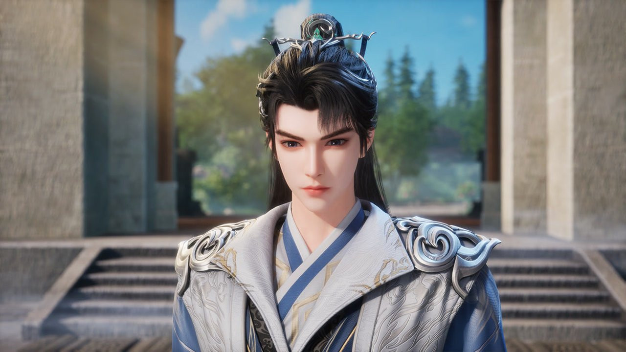 武碎星河 backdrop